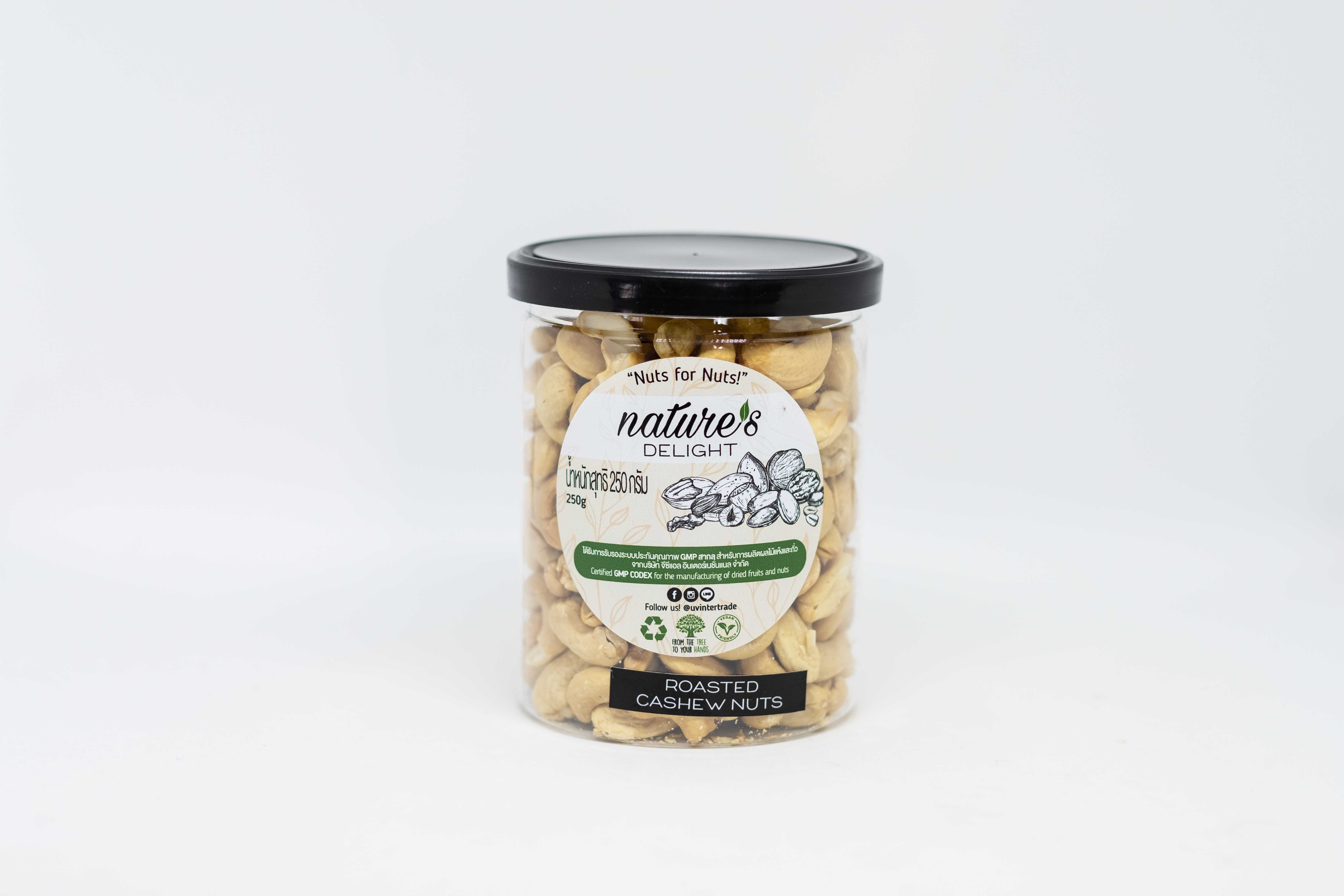 Roasted Cashew Nuts 250g (อบ)