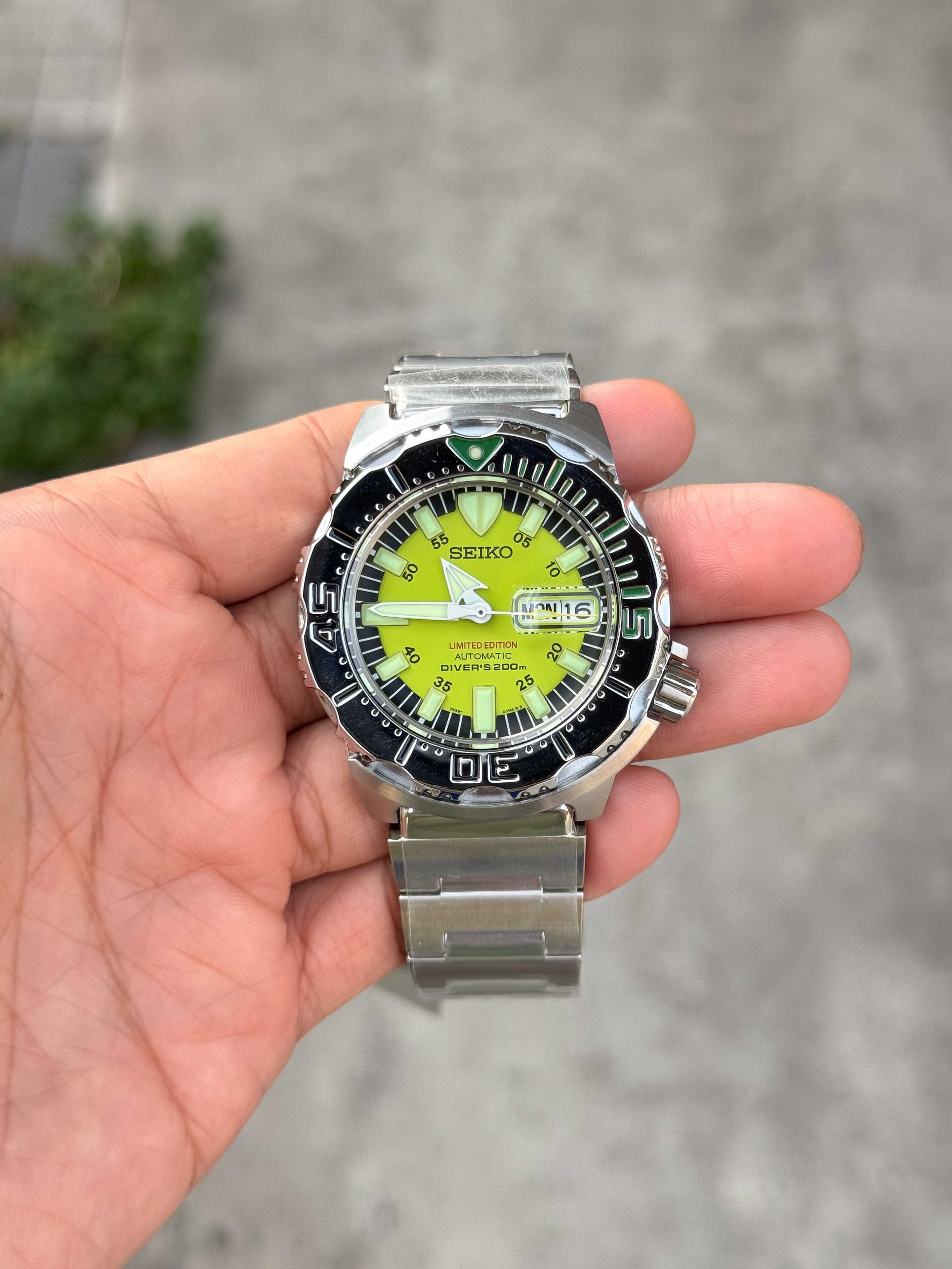 Seiko Green Monster Limited Edition Automatic King Size Day-Date
