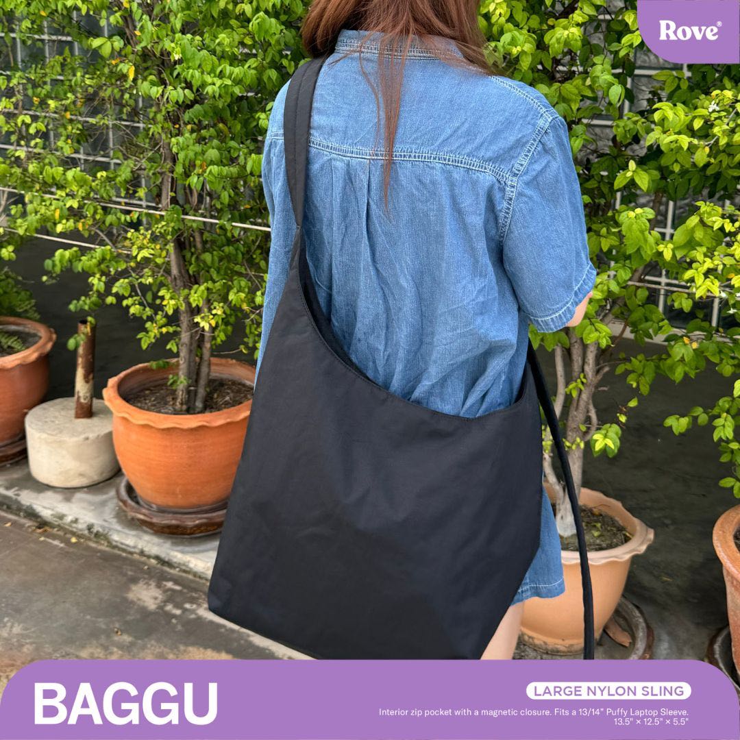 BAGGU Large Nylon Sling - Black