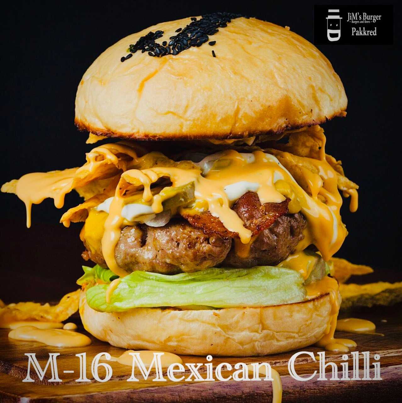 M-16 Mexican Chilli Burger