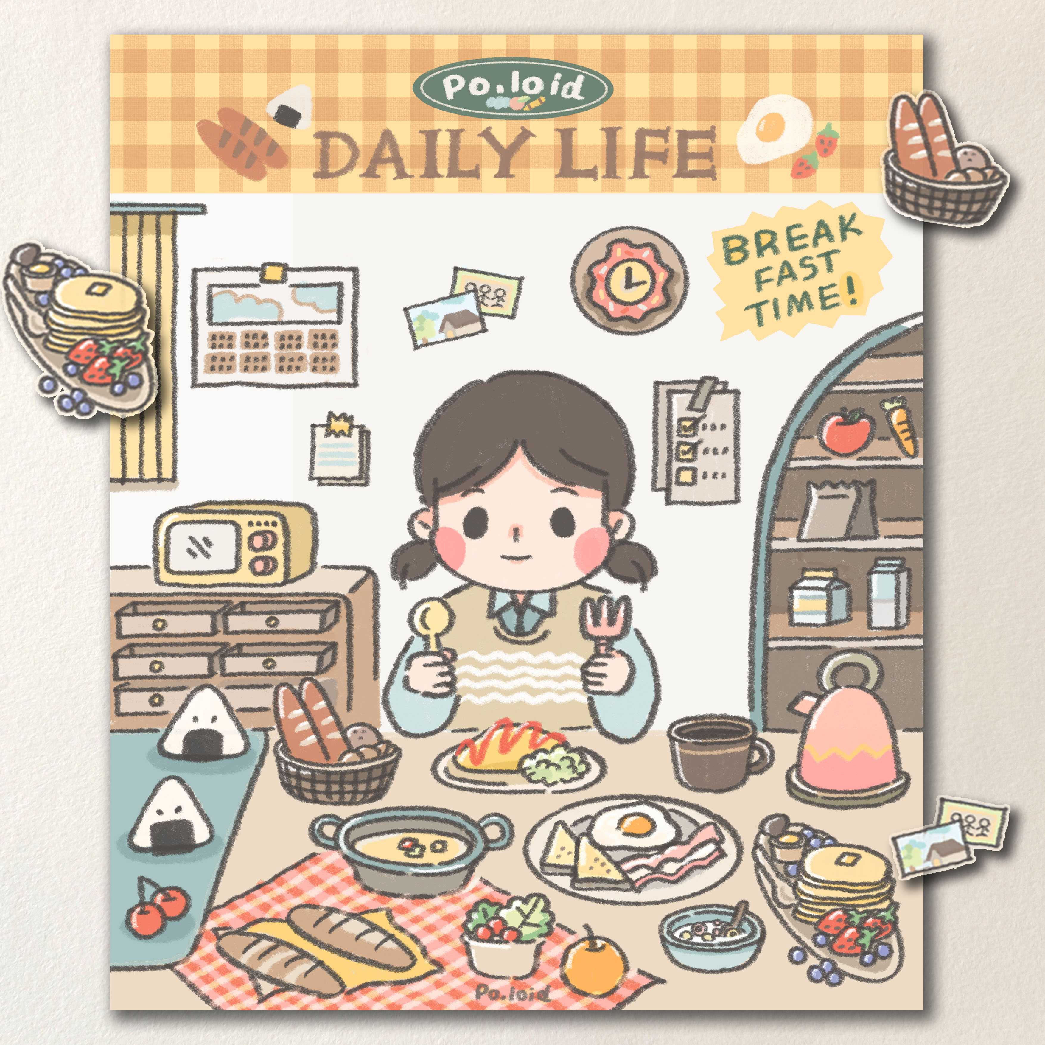Breakfast time! sticker