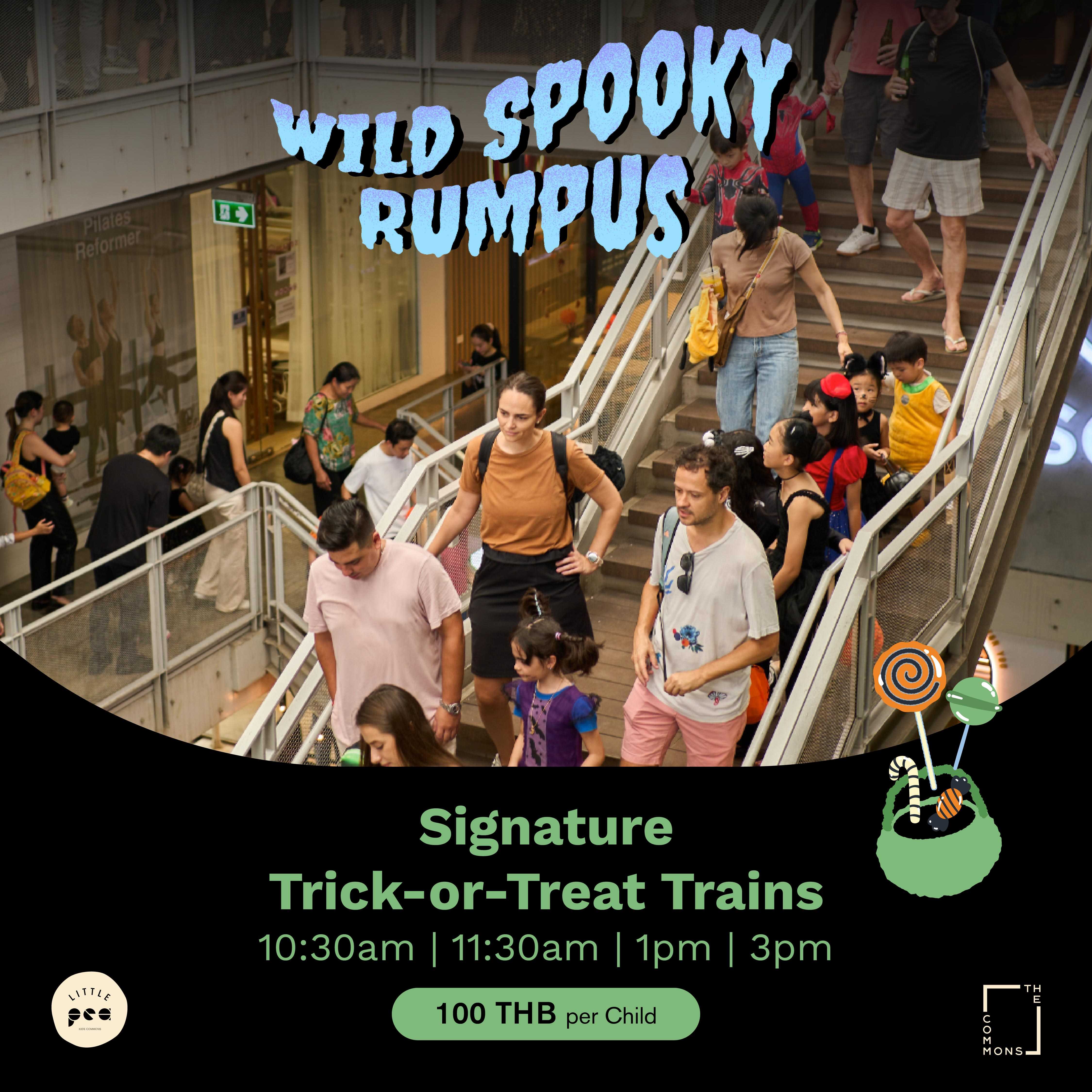 Trick-or-Treat Train | theCOMMONS Thonglor