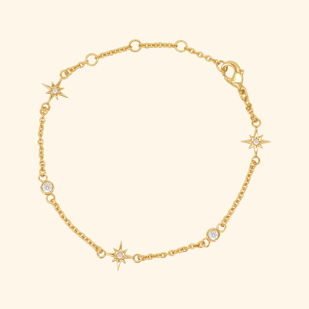 Shependence สร้อยข้อมือสเตลล่าคริสตัล(Stellar Crystal Bracelet)
