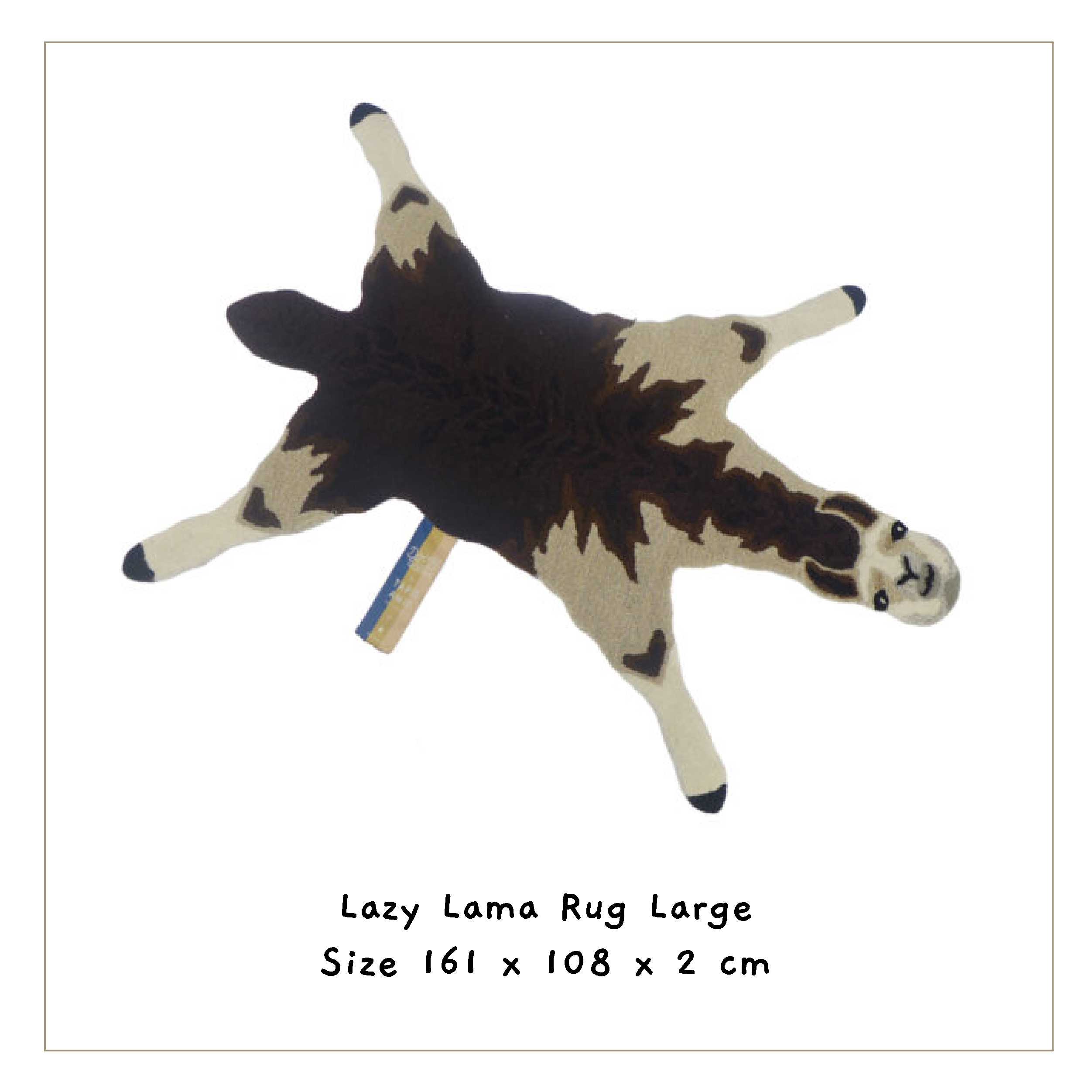 Lazy Lama Rug Large
