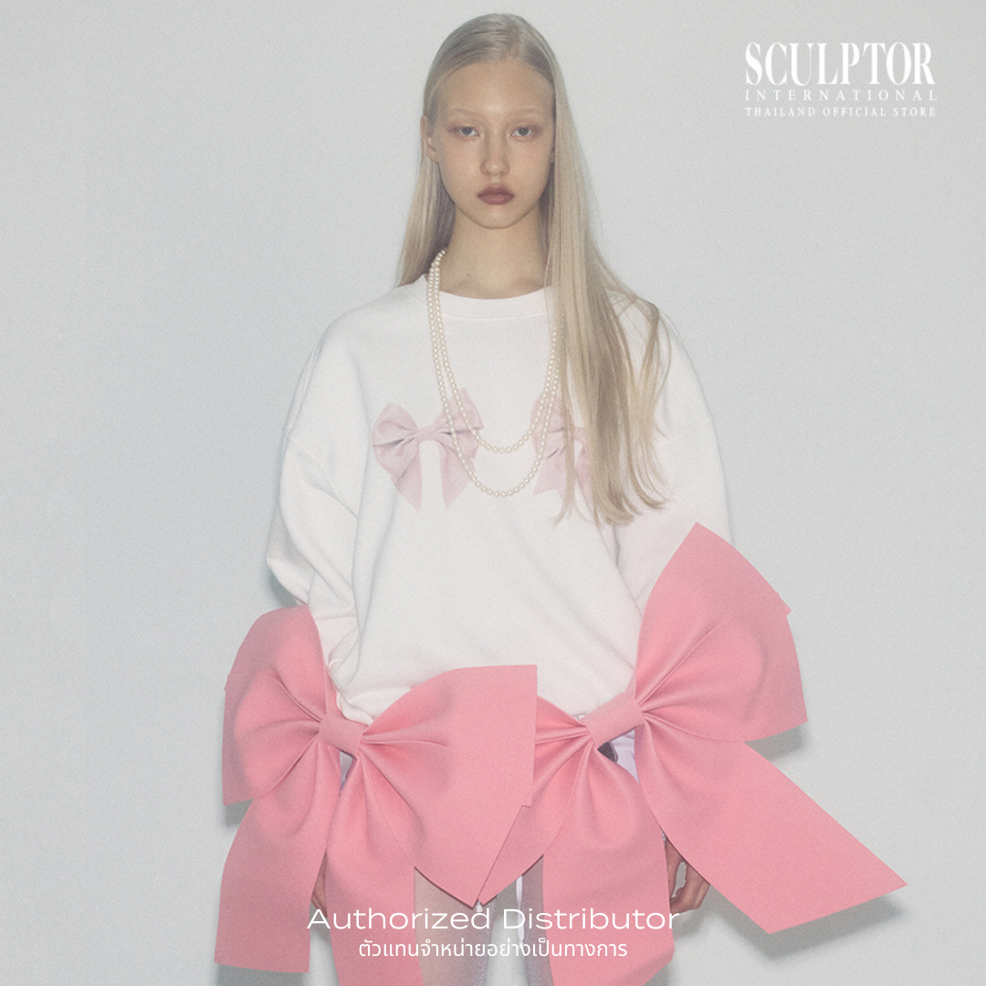 SCULPTOR® เสื้อสเวตเตอร์ Bow Bow Sweatshirt