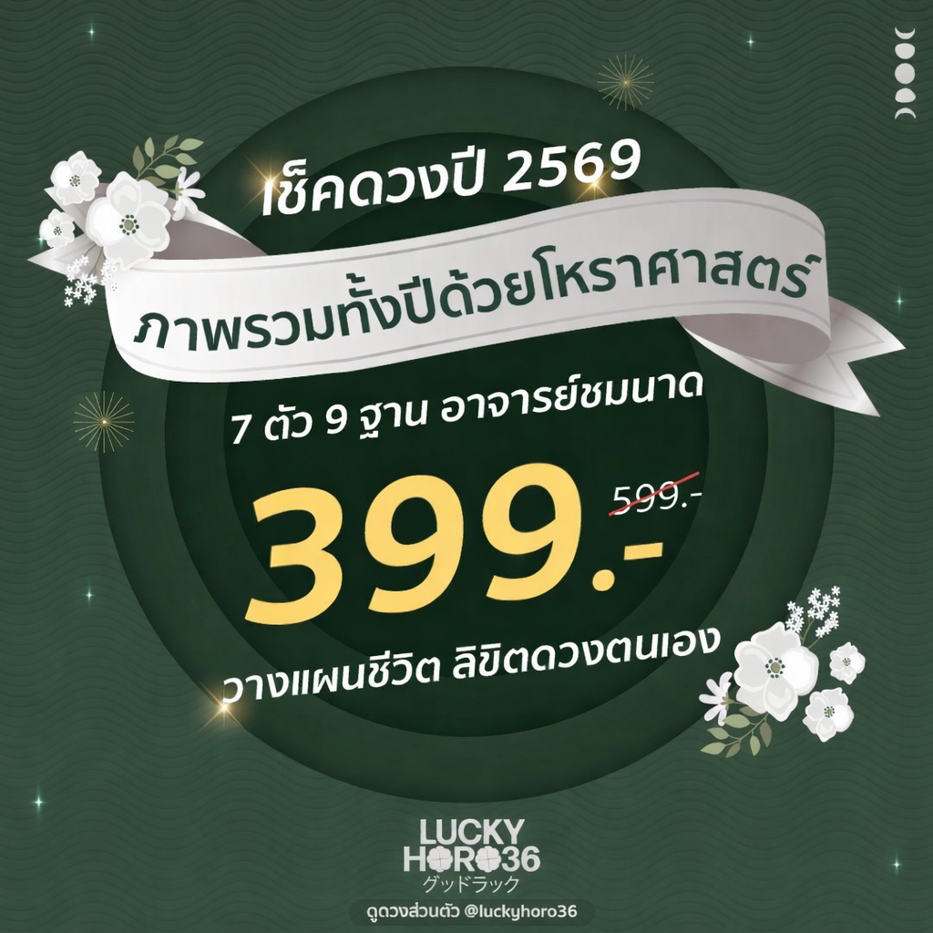 [อาจารย์ชมนาด] โทร 20 นาที คิว 13-24 เมษายน 2569