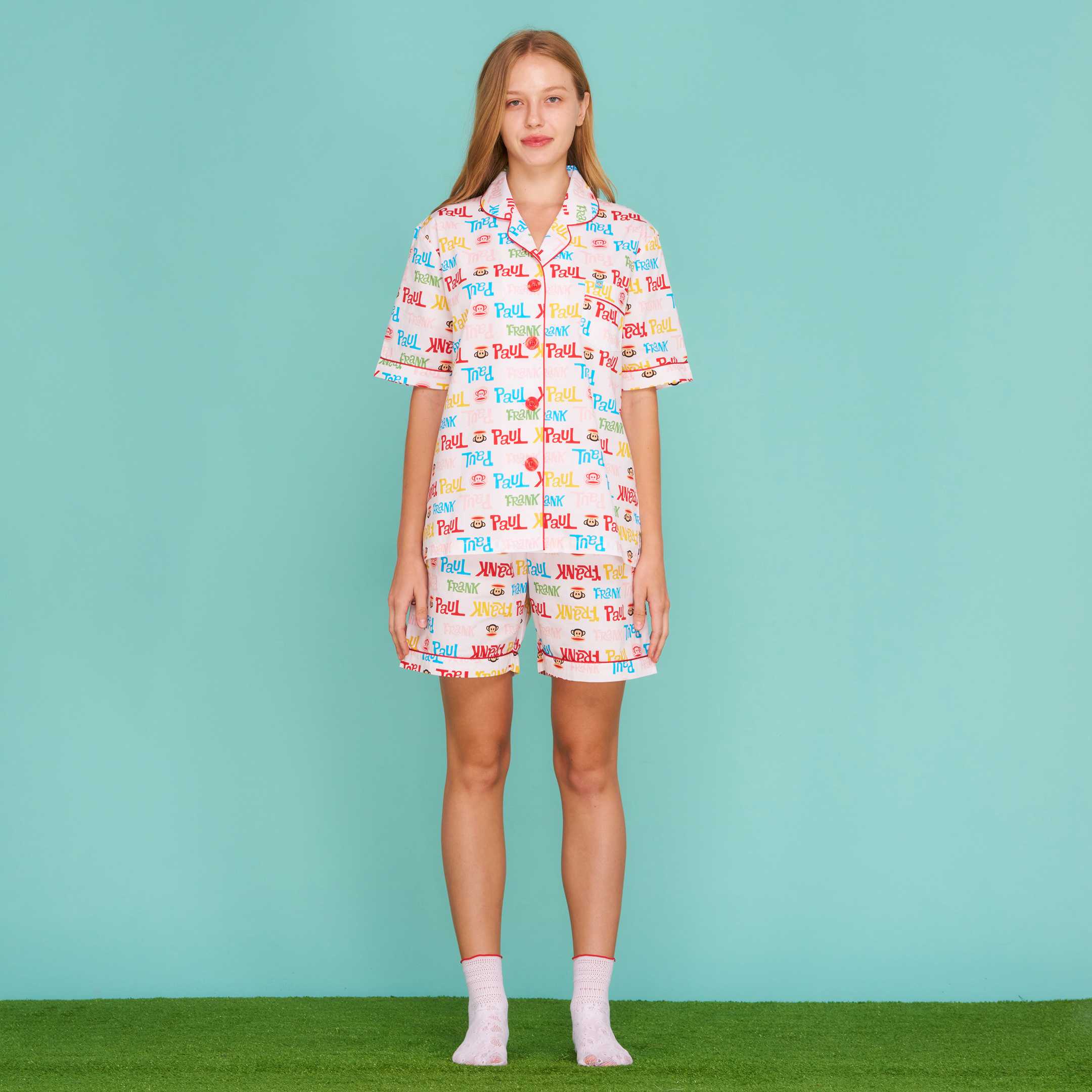 PAUL FRANK ชุดนอนกางเกงขาสั้น NAPPY OVER SHORTS SET