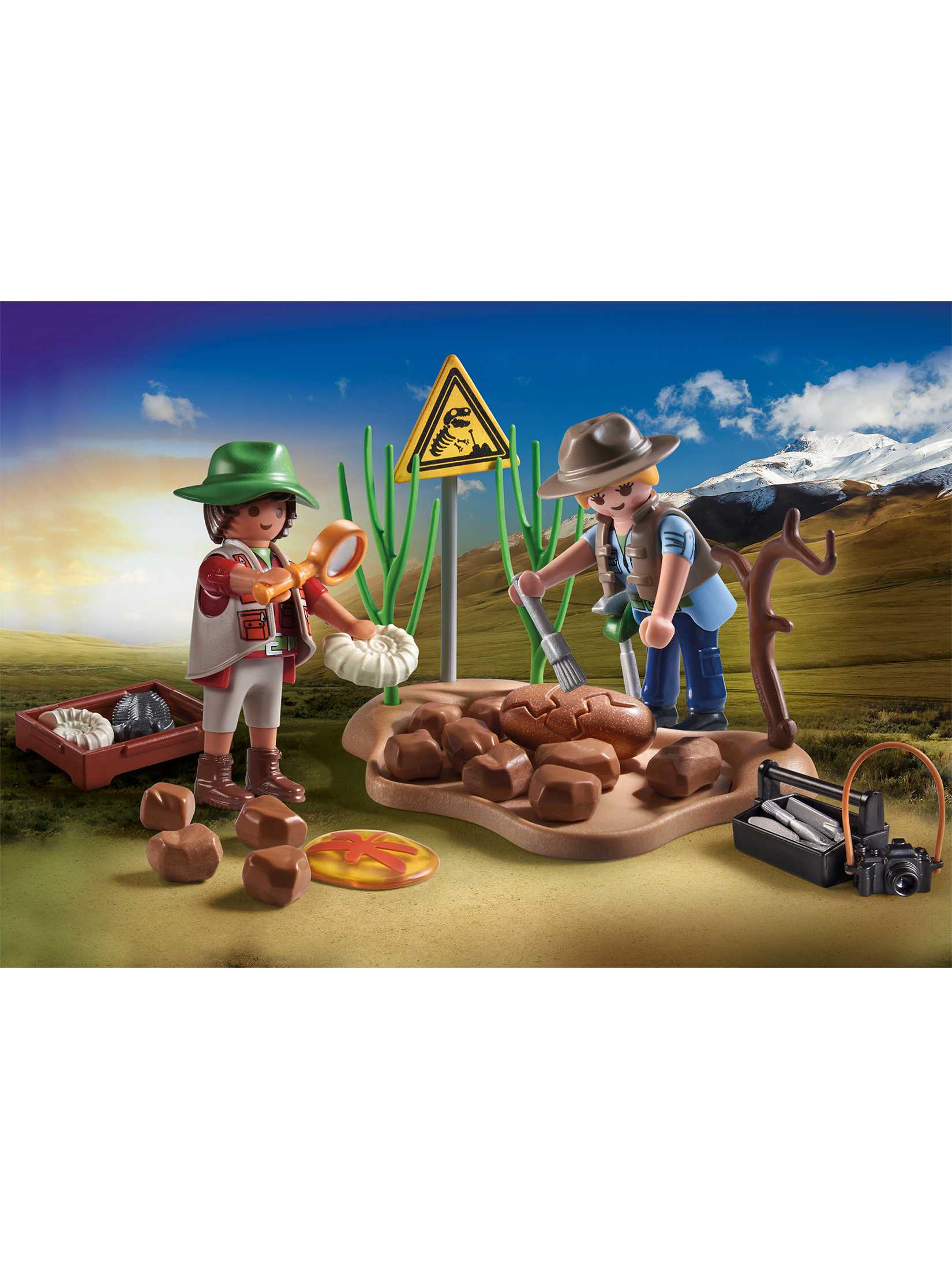 Playmobil 71805 โปรโมแพ็ค นักขุดฟอสซิล