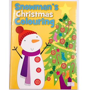 หนังสือระบายสี Snowman's Christmas Colouring