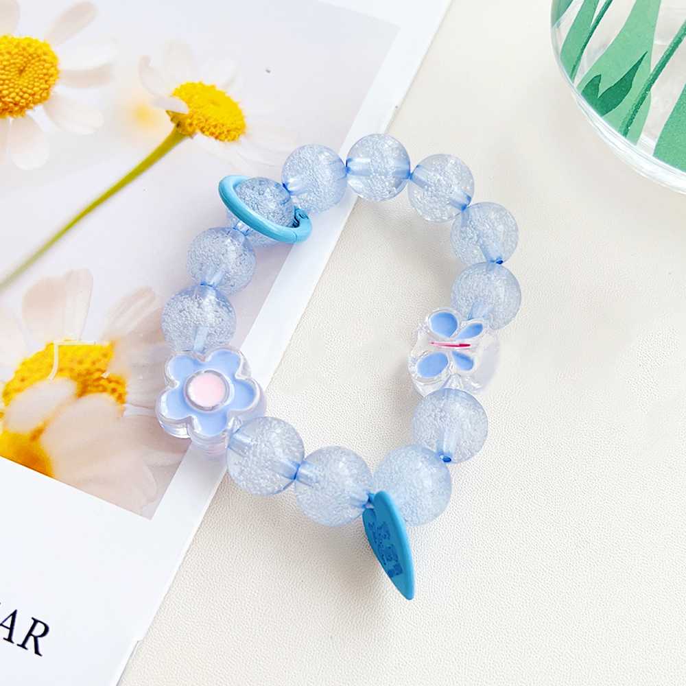 Phone and Powerbank strap Butterfly,Blue - สายคล้อง
