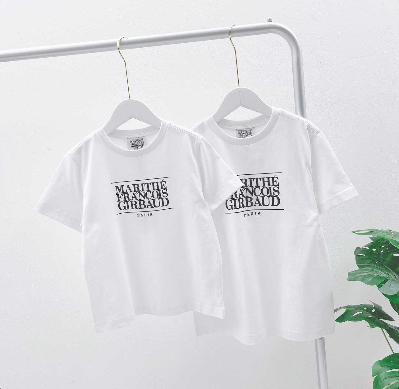 Marithe KIDS CLASSIC LOGO TEE WHITE