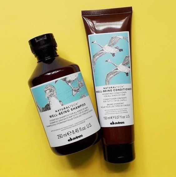 Davines WELL-BEING SHAMPOO 250 ml แชมพูทำความสะอาดสำหรับผมทุกประเภท