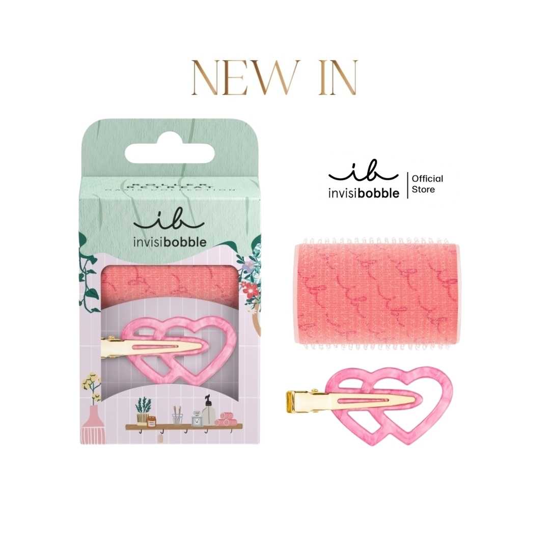 invisibobble GIFTSETOasisRollerRetreat- Limited ที่โรลผม กิ๊บติดผม (1 กล่องบรรจุ 4 ชิ้น)