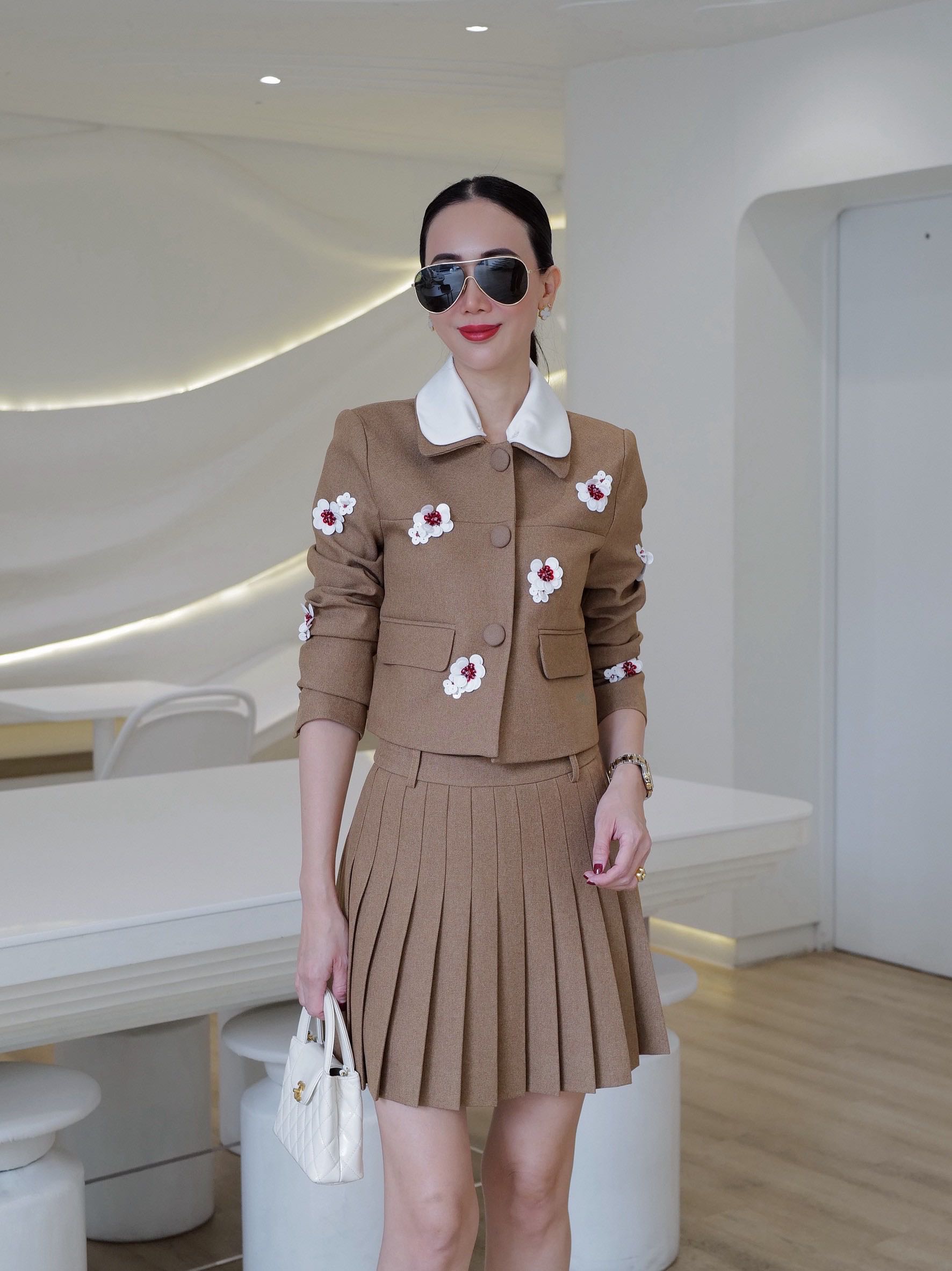 (Pre-order)SET 2 PCS BLAZER+SKIRT