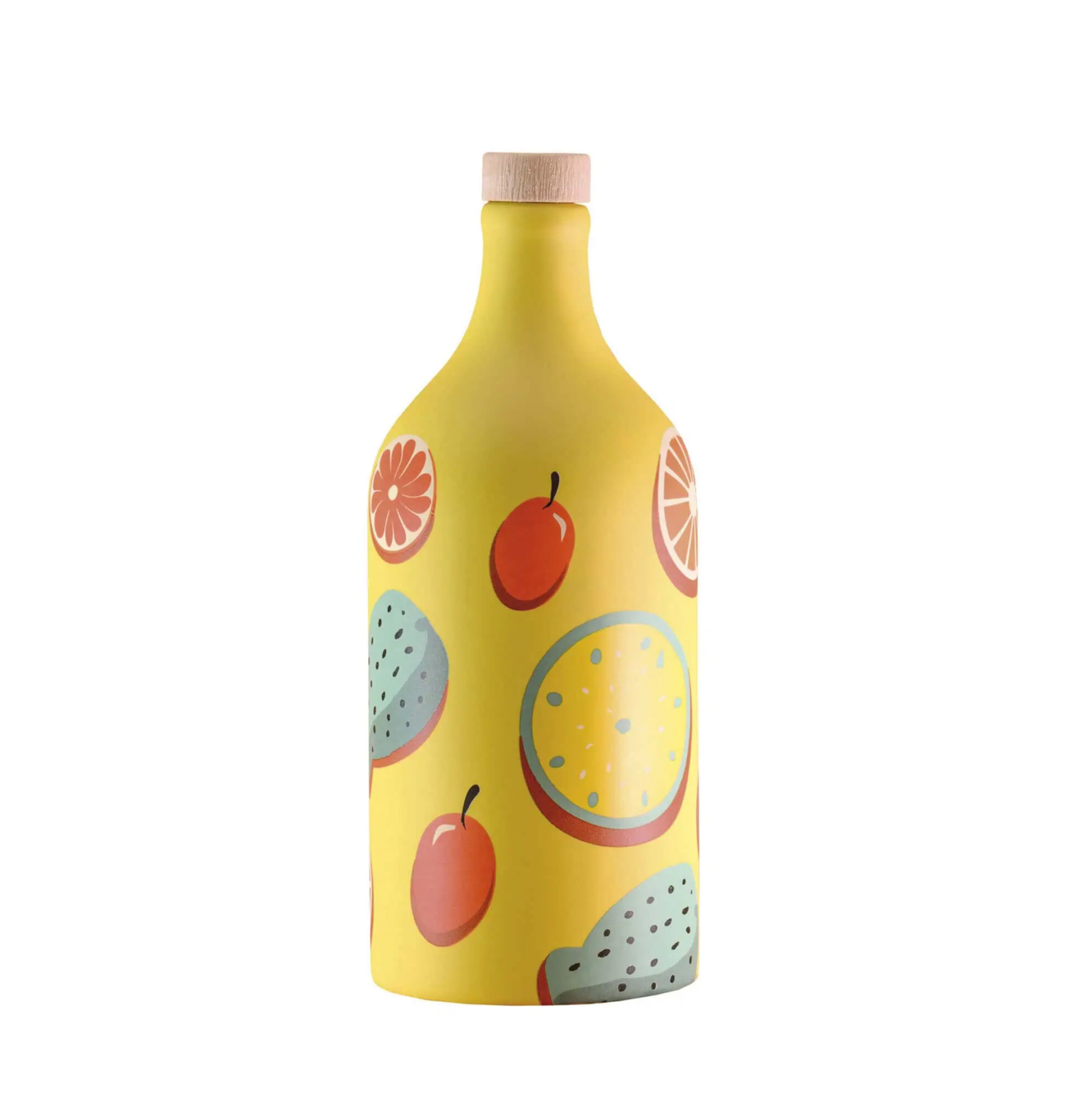 E.V.O. Oil Coratina Monocultivar “Fruits of The Mediterranean” Ceramic Jar Muraglia – 500ml