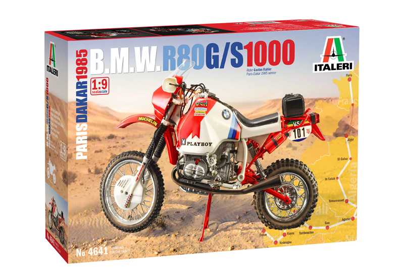 1/9 B.M.W. R80 G/S 1000 Paris Dakar 1985