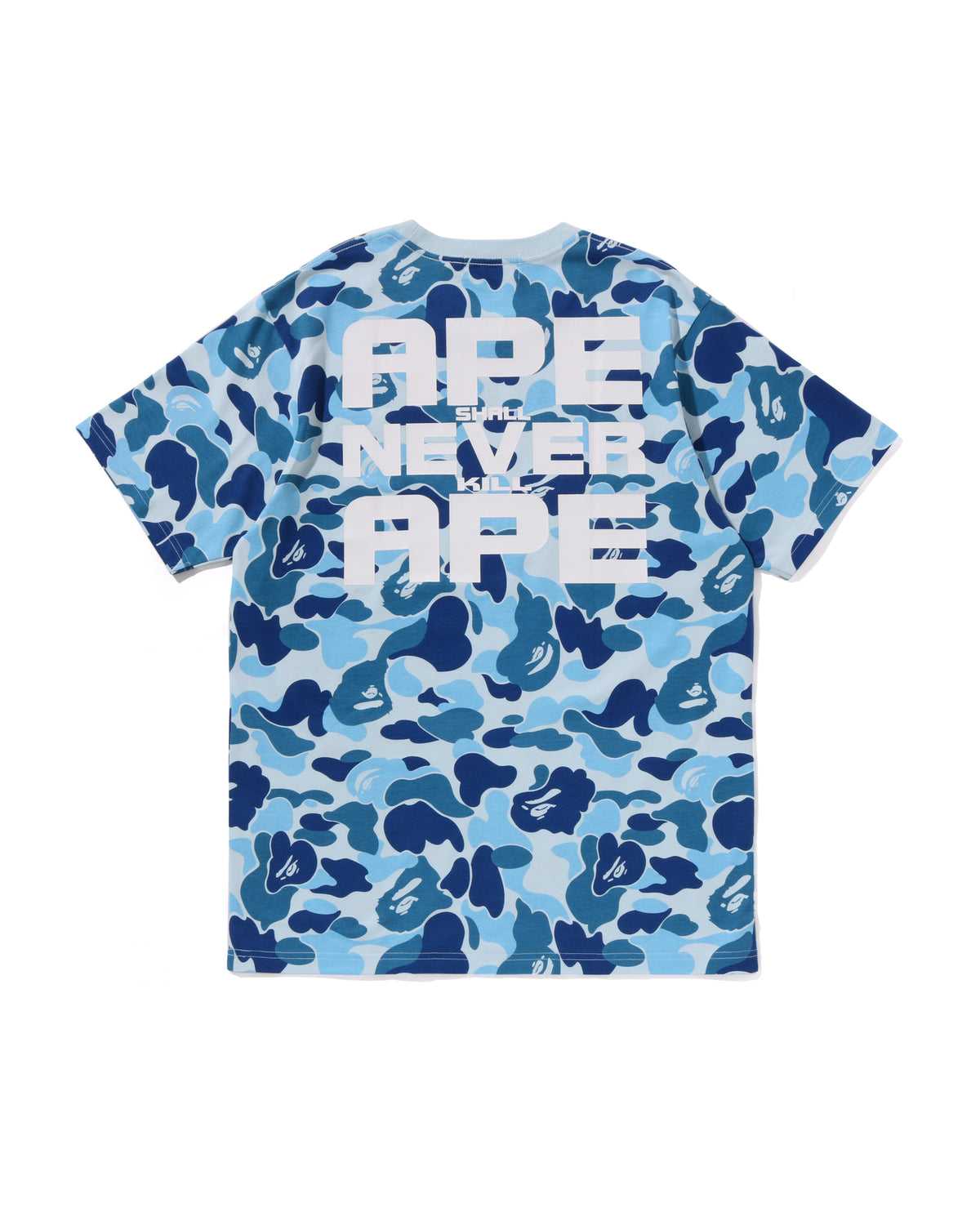 Bape ABC Camo Asnka Tee Blue
