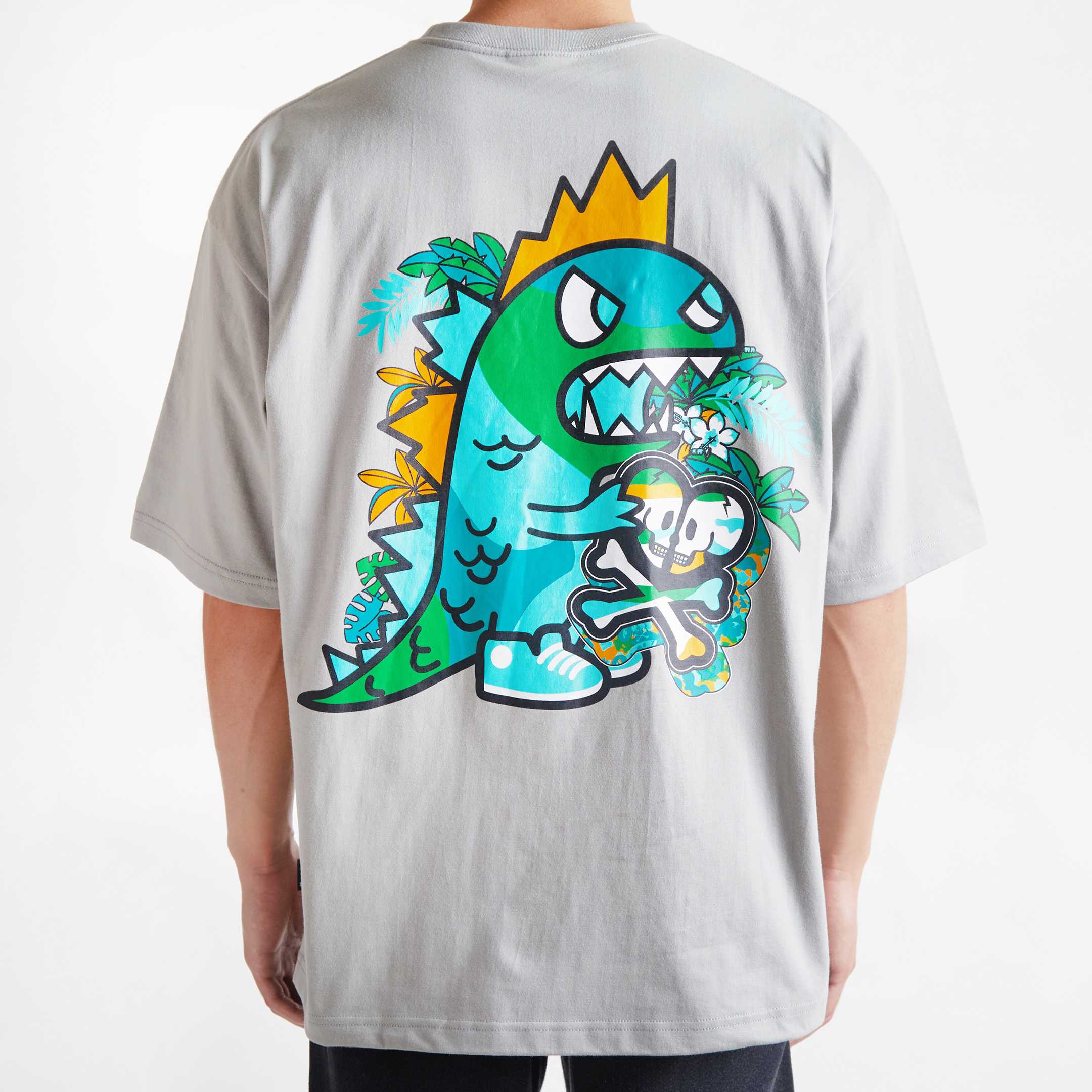 TOKIDOKI เสื้อยืดใส่ได้ทั้งชายและหญิง KAIJU CROSSBONE S/S TEE 2025