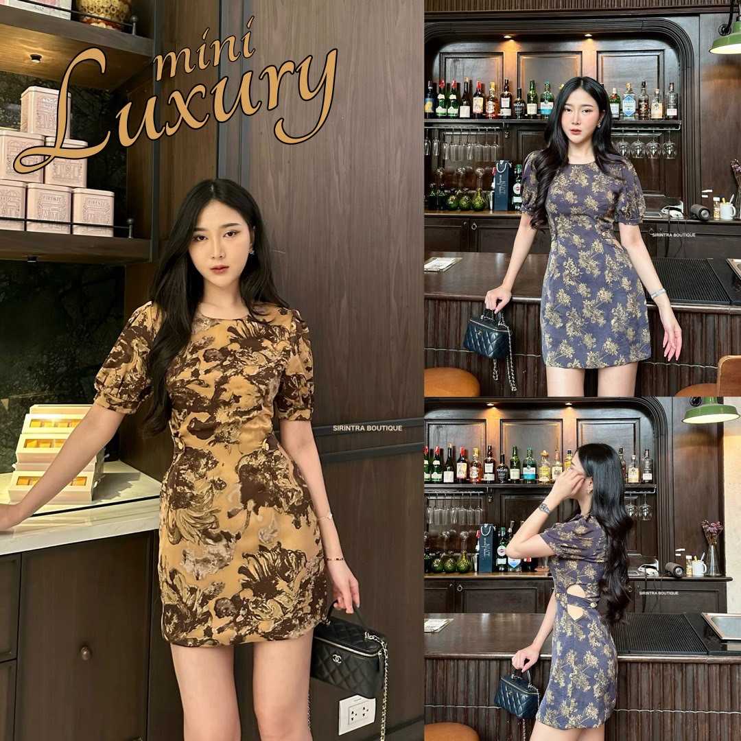 SIRINTRA : MINI LUXURY DRESS