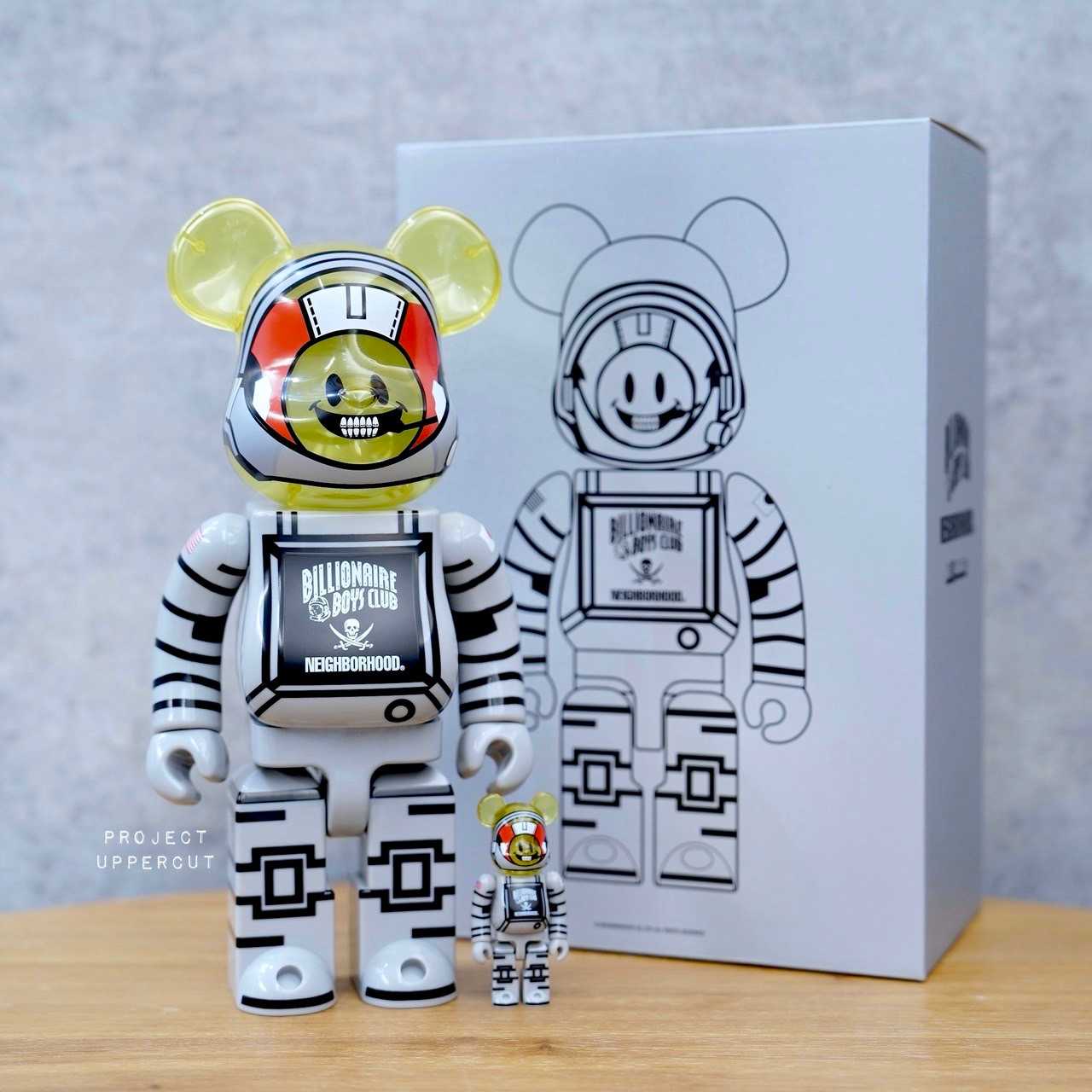 BE@RBRICK 400%+100% Billionaire Boys Club x Neighborhood [Displayed]