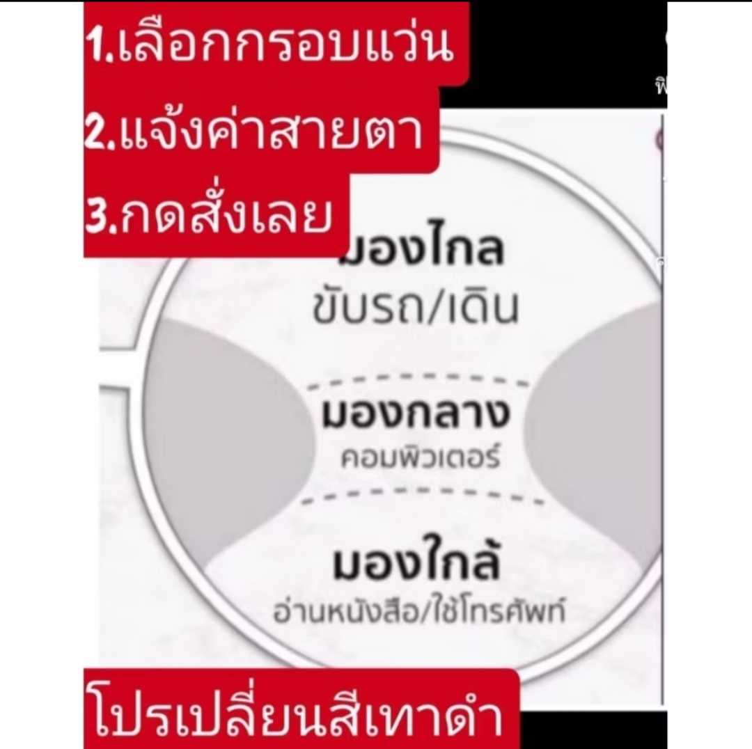 L4 G-131-3เลนส์โปรแกรสซีฟกรองแสงสีฟ้าและปรับเปลี่ยนสีเทาดำเมื่อออกแดด1.56UV400 ตัดแว่นสายตา แว่นสายต