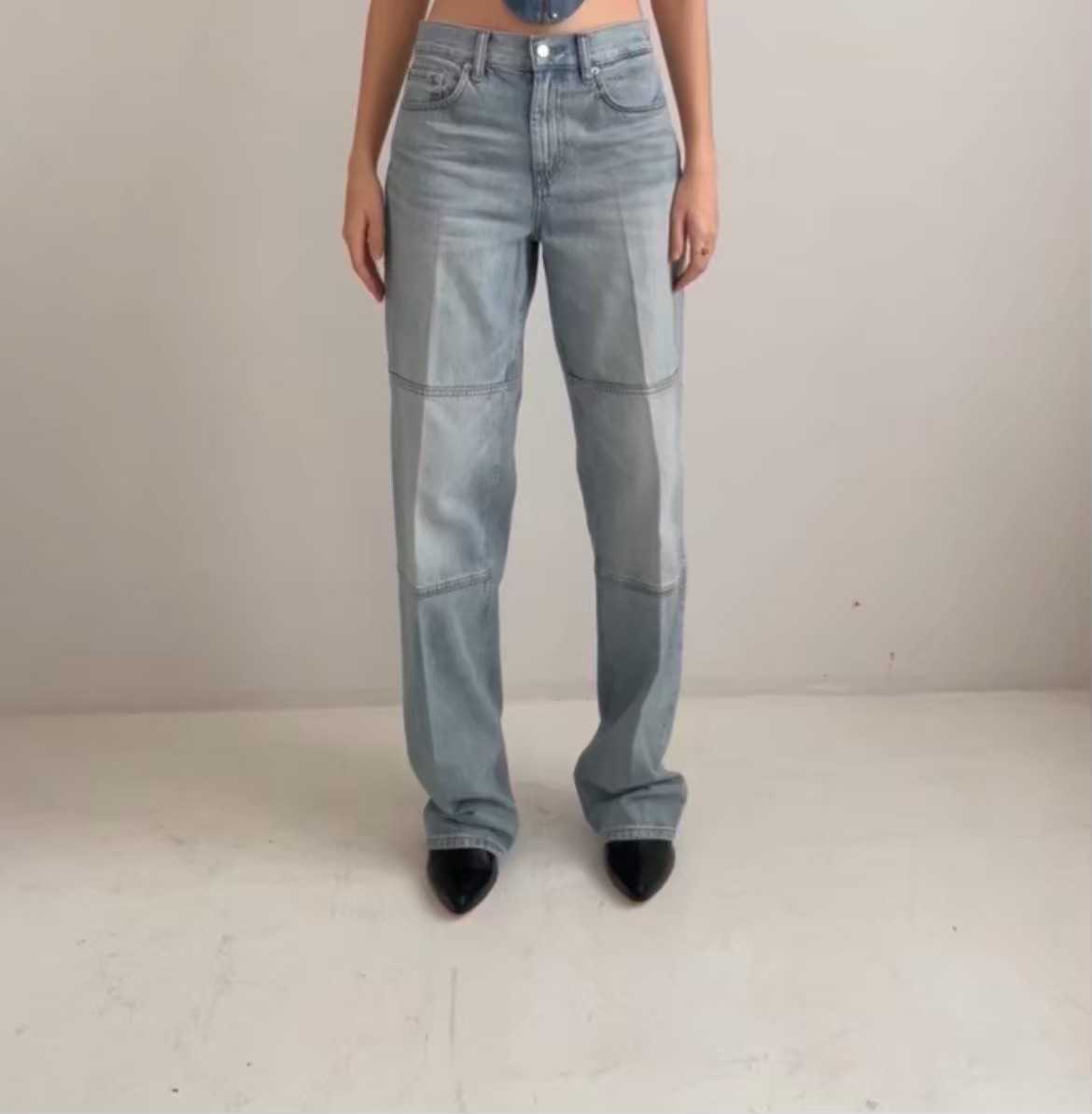 SALE Helmut Lang  CARPENTER JEANS - LIGHT INDIGO
