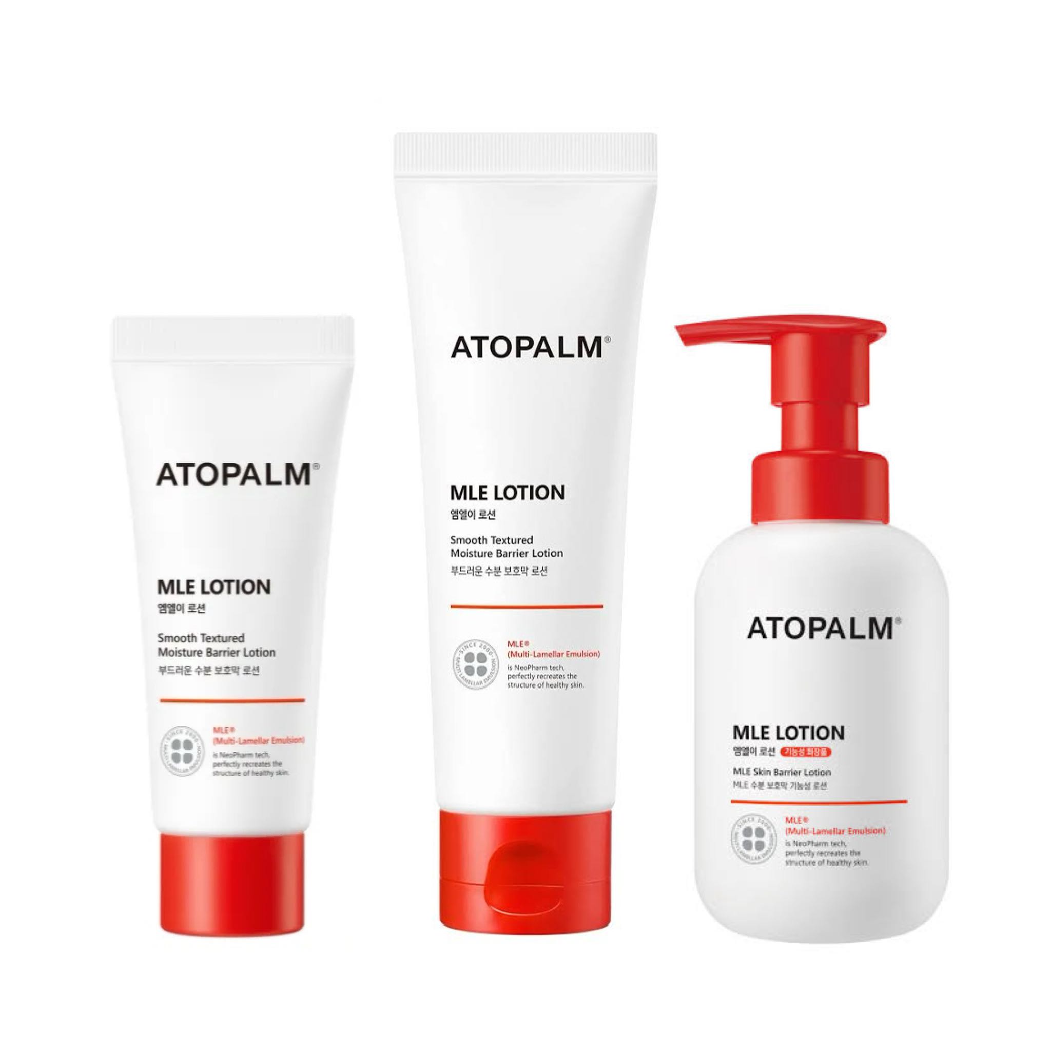 Atopalm MLE skin barrier lotion มอยเจอร์ไรเซอร์เนื้อโลชั่น เสริมเกราะป้องกันผิว