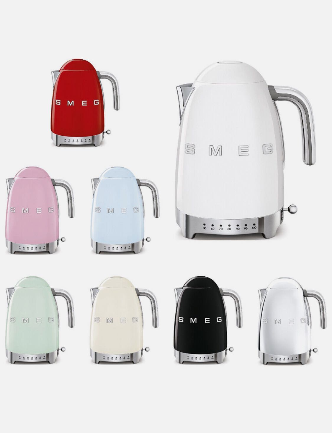 Smeg KLF04 Kettle Variable Temperature 1.7L💥พรีออเดอร์