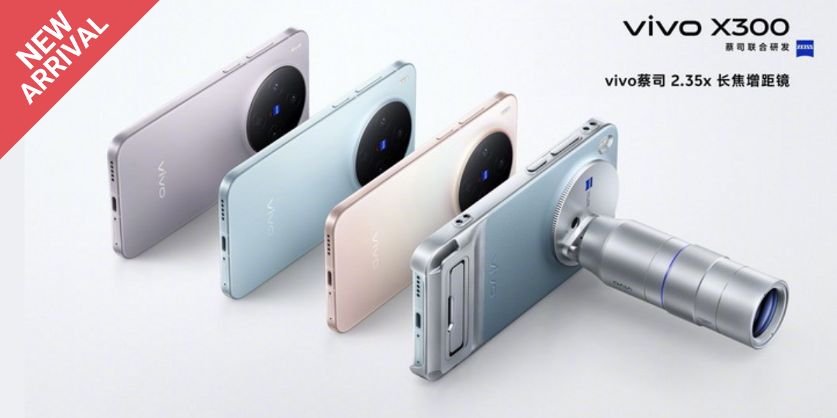 Vivo X300  กล้อง Zeiss 200MP แบต 6,500mAh ชิป Dimensity 9500