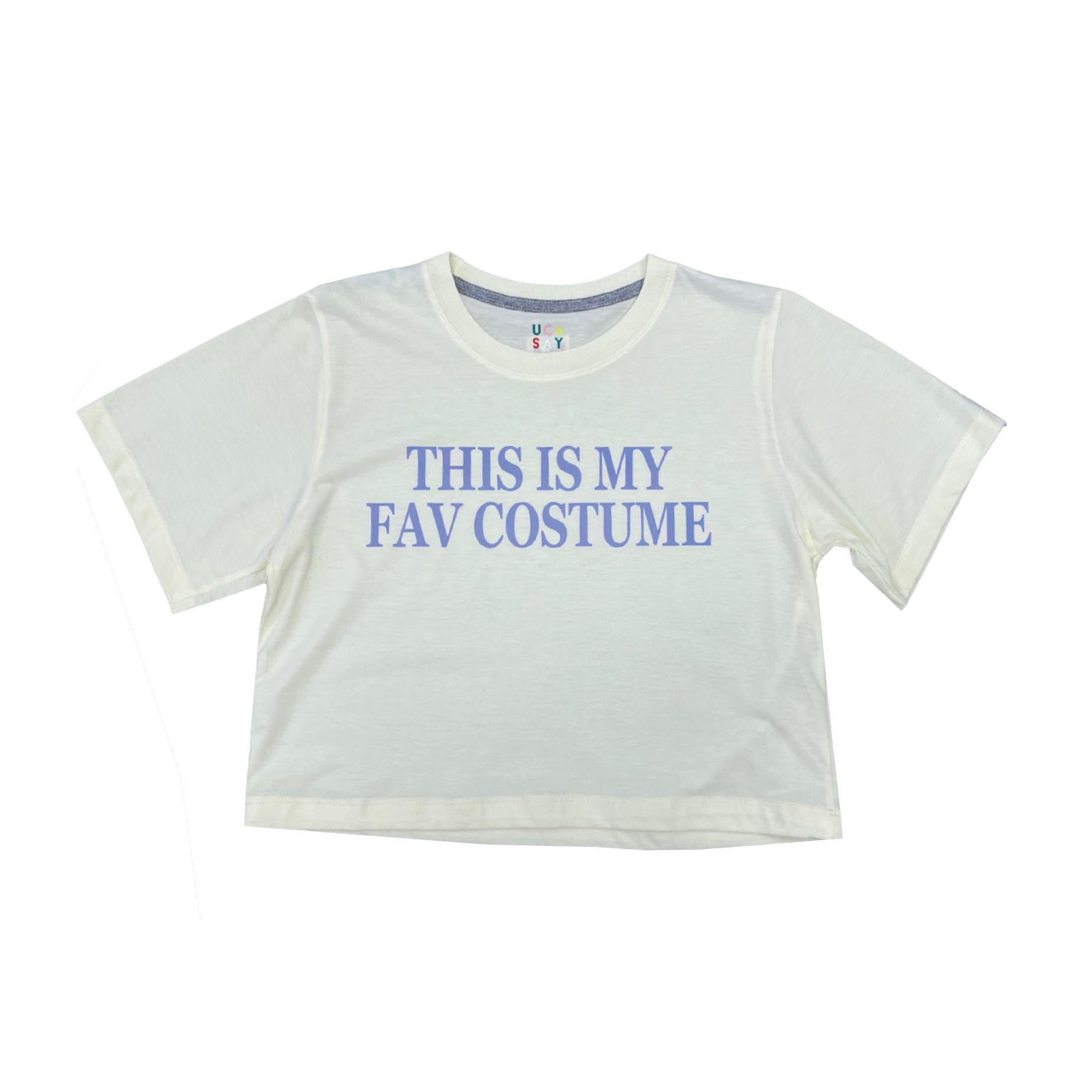 CROP TEE /  🧈BUTTER🧈