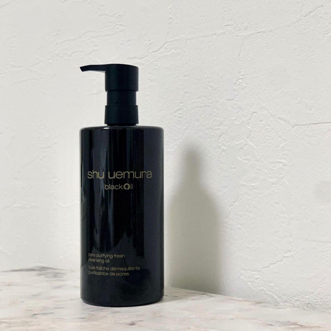 Shu Uemura Black Oil Pore Purifying Fresh Cleansing Oil 450 ml | LINE  SHOPPING