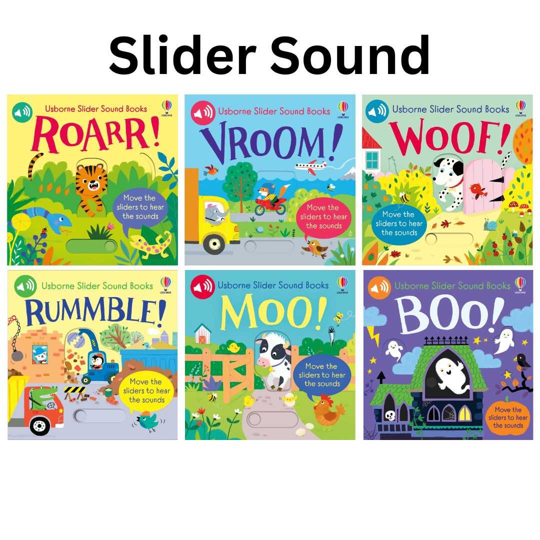 หนังสือมีเสียง Slider Sound Book Series