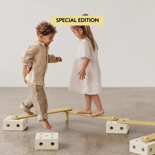 Balance Track - Sand Grey / Honey Yellow