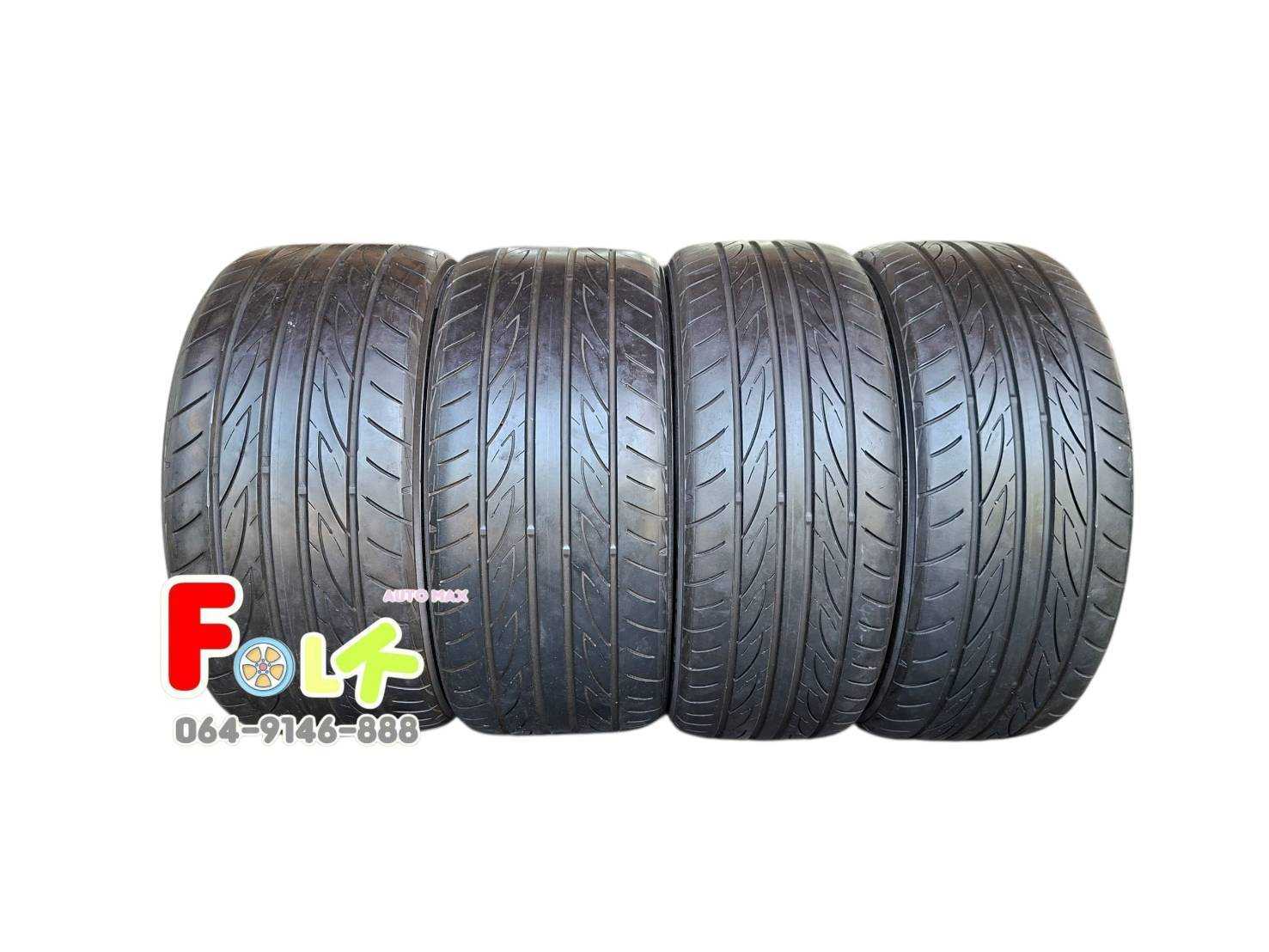 225 40 19 - 255 35 19 Yokohama ปี23 รุ่น Advan ( ยางมือสอง ) มีป่ะ 1 เส้นคู่หลัง  9789168
