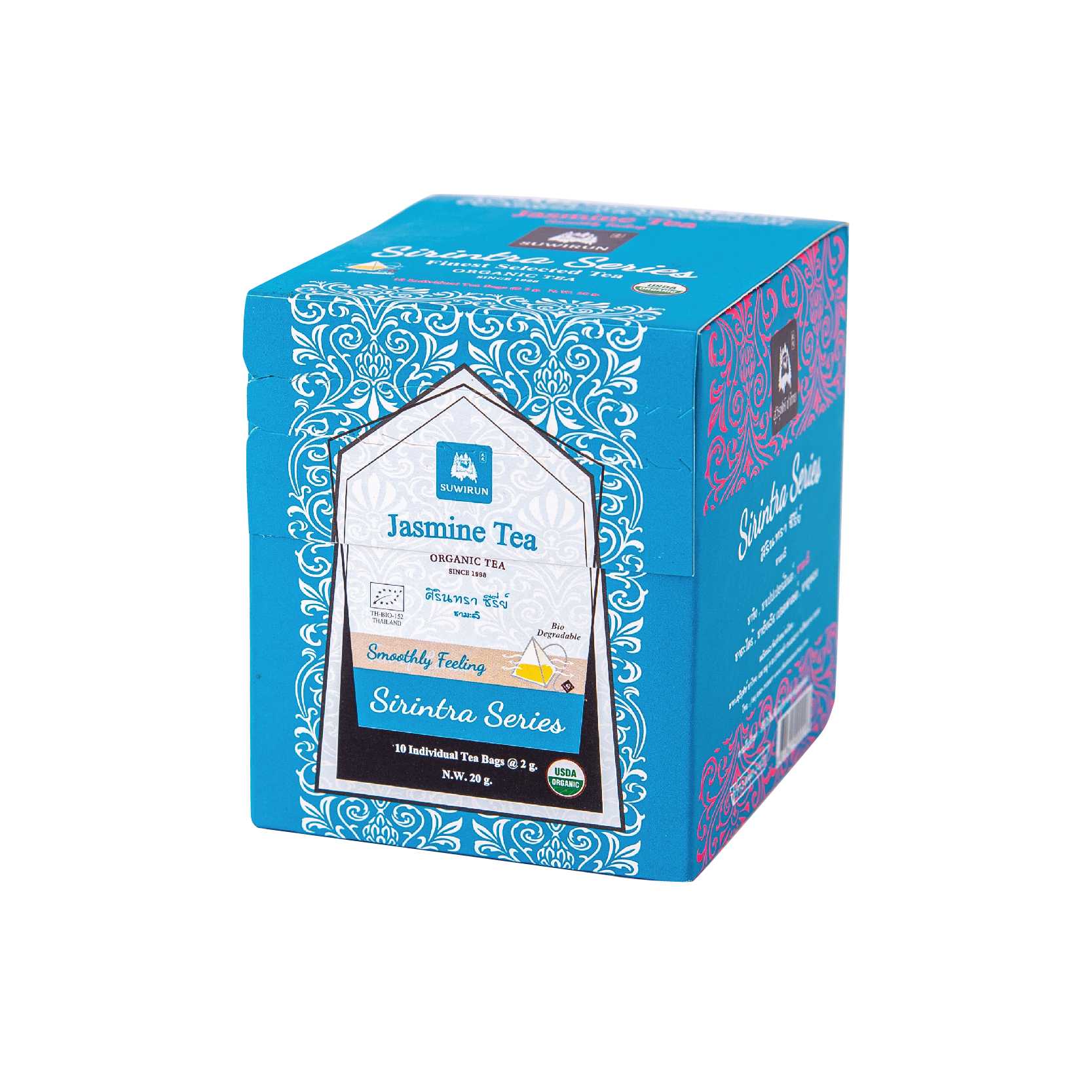 ศิรินทรา - ชามะลิ 10 ซอง / Sirintra Series - Jasmine Tea 10 Teabags