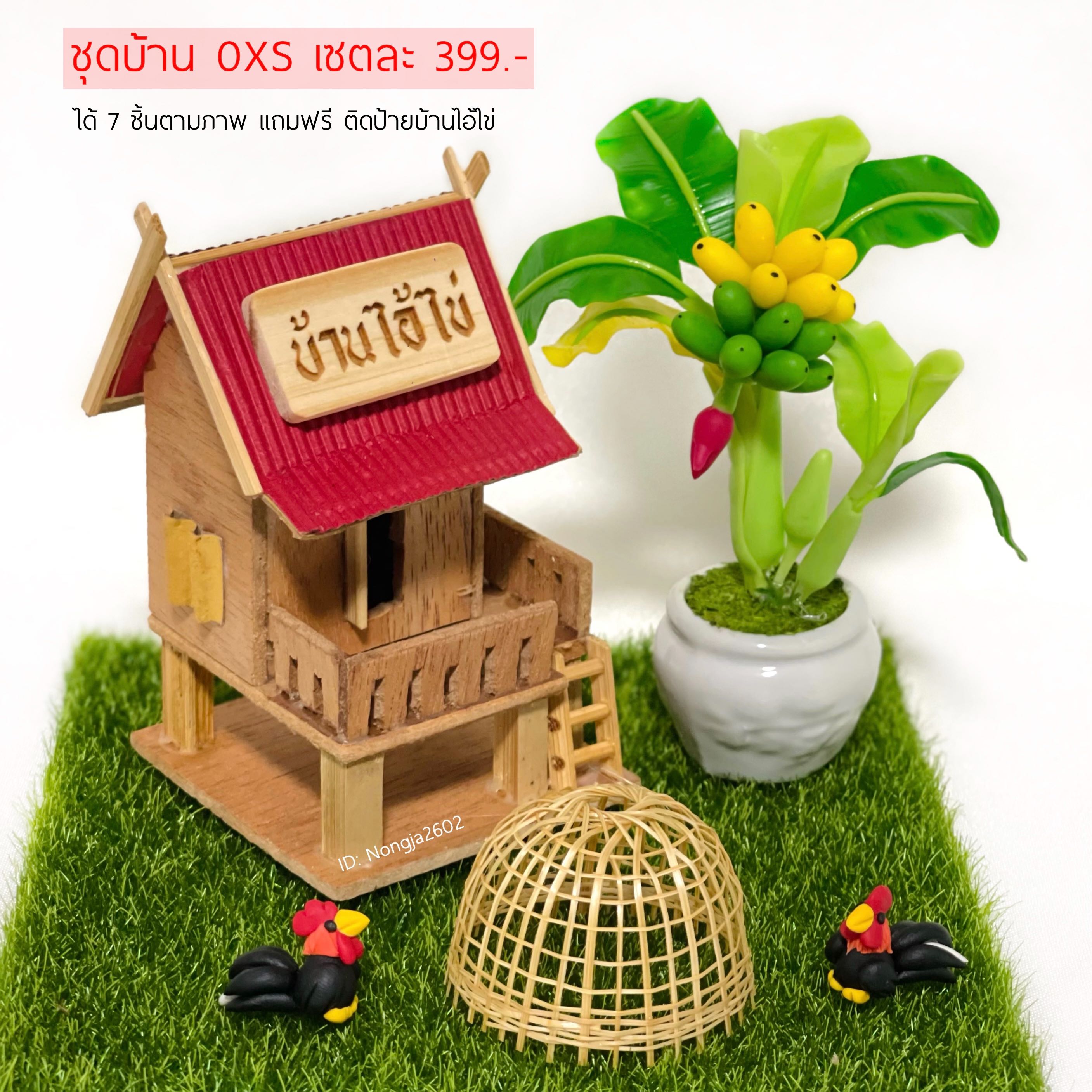 เซตบ้านไอ้ไข่ สุดคุ้ม 7 ชิ้น 399 บาท