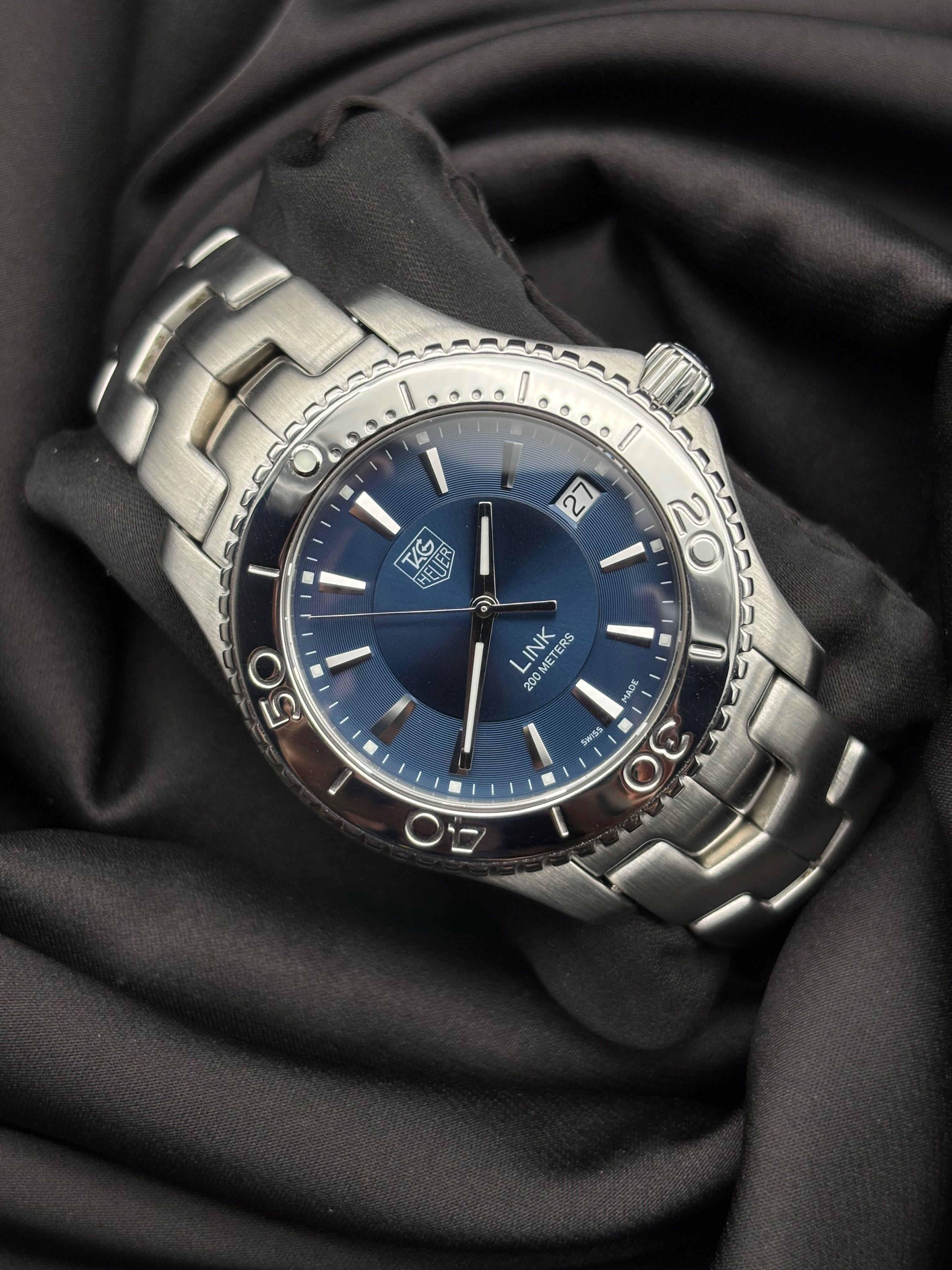 Tag Heuer King Link G3 ขอบหยัก