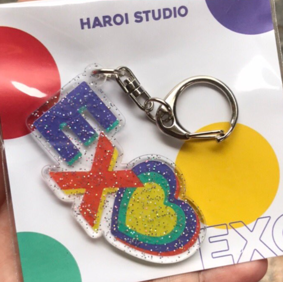EXO Keyring