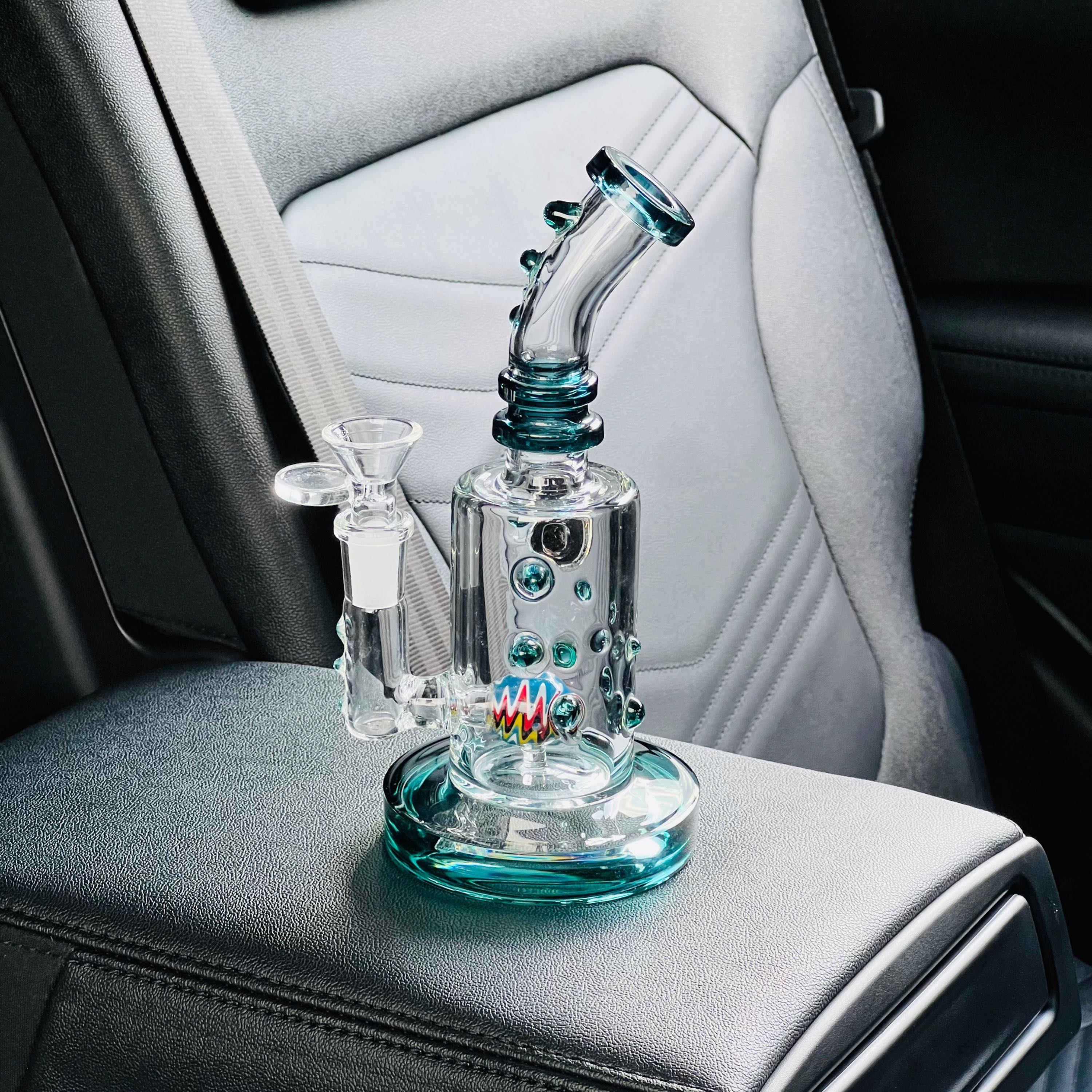 American Color Pyrex Oil Dab Rig | 21 cm