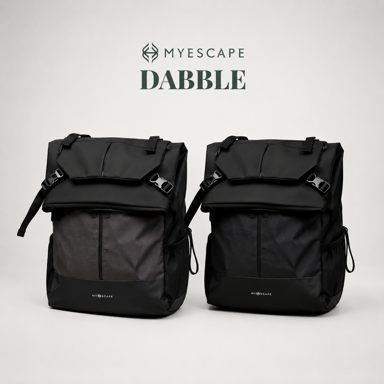 [พร้อมส่ง️]  DABBLE My escape กระเป๋าเป้สะพายหลัง Backpack (กันน้ำ + USB + Laptop 15.6 นิ้ว)