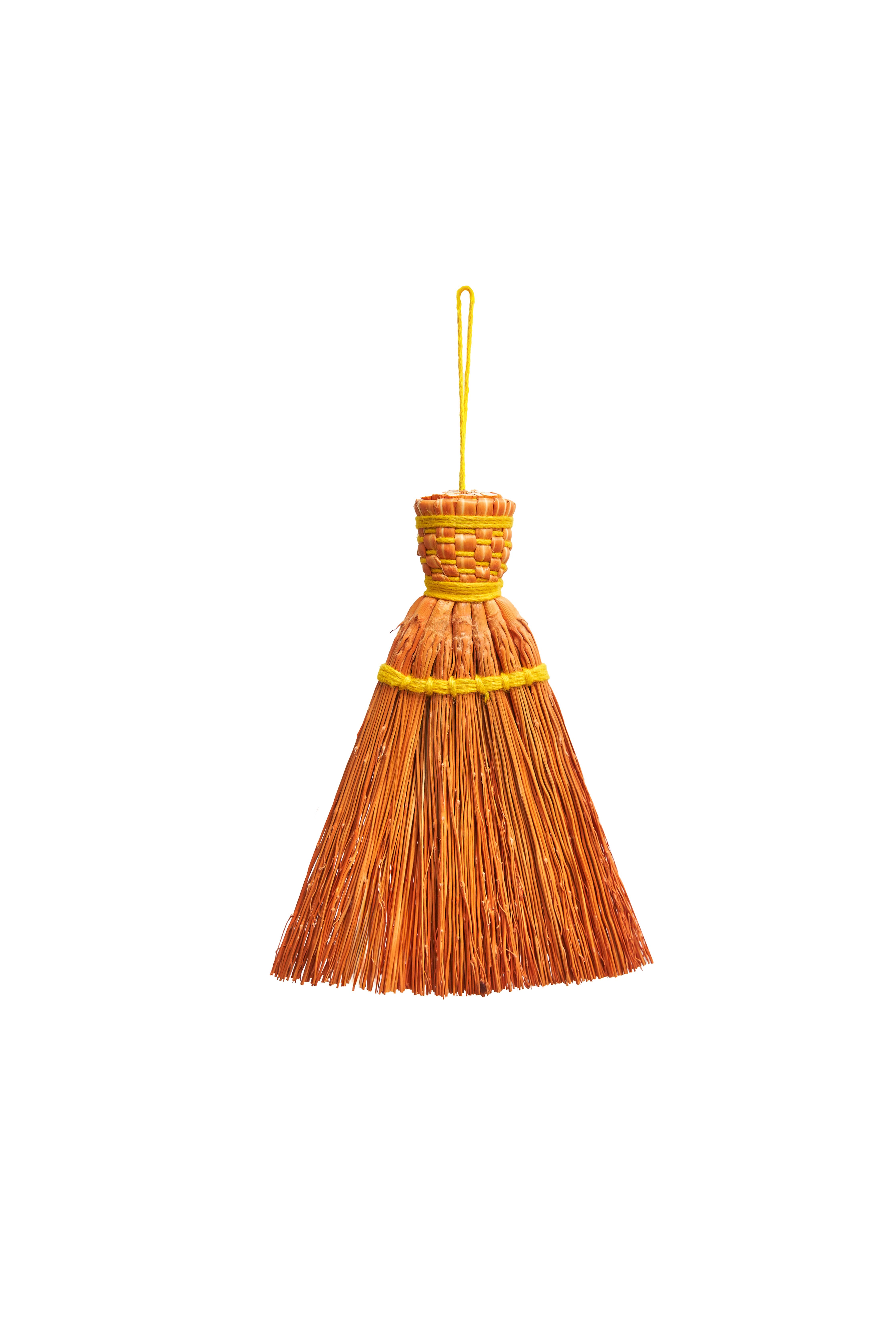 Mini Kimono Brush (Orange)