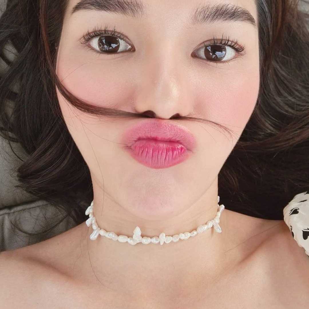 N065 สร้อยมุกแท้ รุ่นคุณกวาง เดอะเฟช