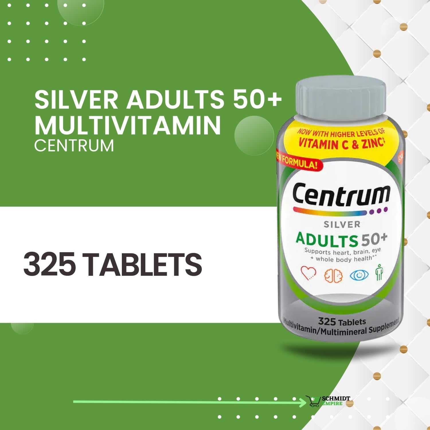 Centrum silver Adult 50+    men&women  วิตรวม 50+ ชาย หญิง