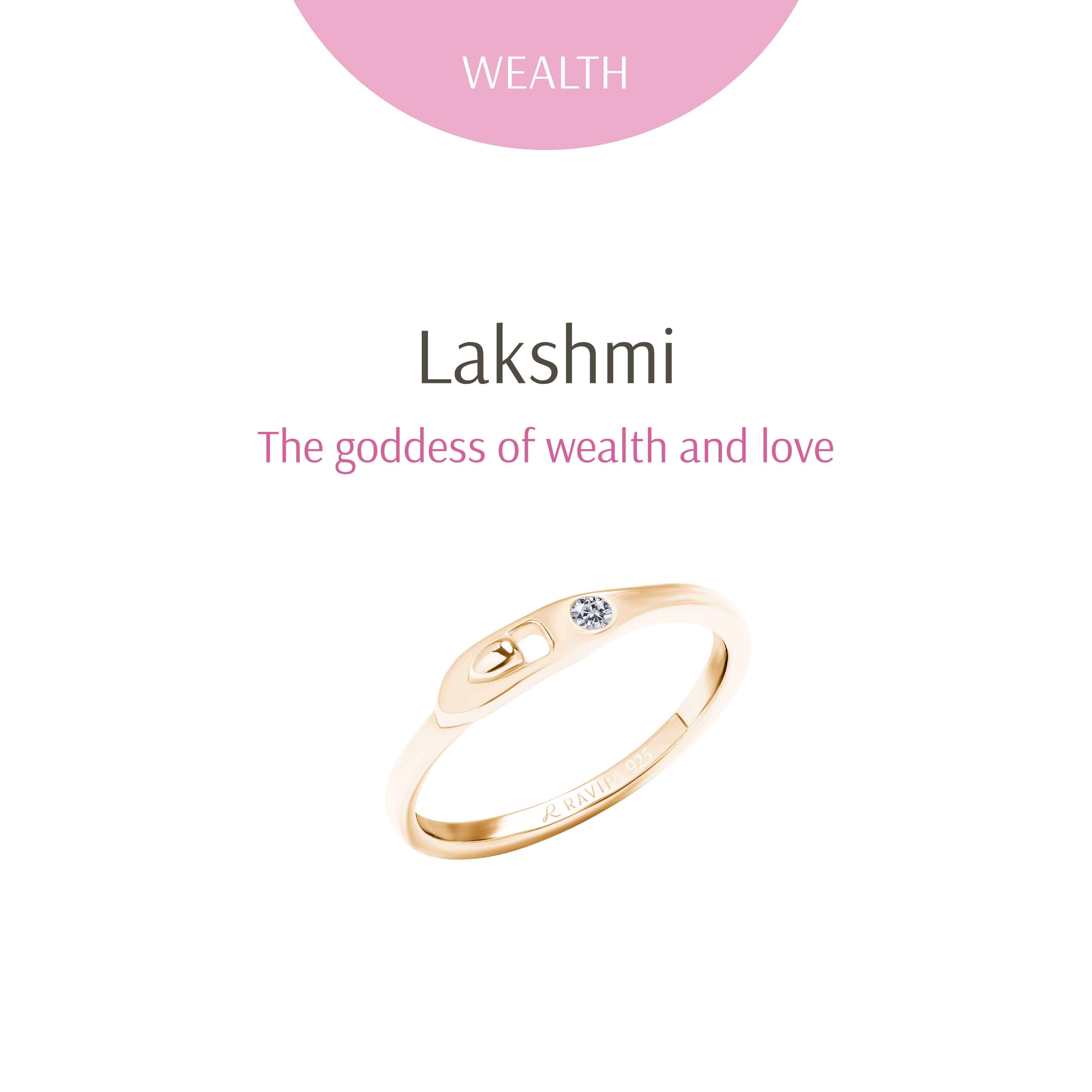 RAVIPA | Lakshmi Lotus Petal Gold Ring - แหวน