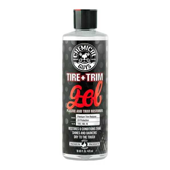 Tire+Trim Gel Plastic and Rubber High-Gloss Restorer and Protectant I Bottle 16 oz.