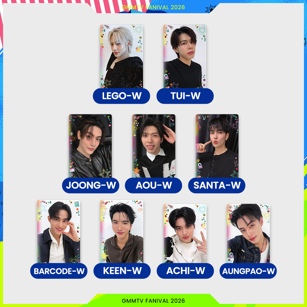 GMMTV Random Cards - GMMTV FANIVAL 2026 - W3