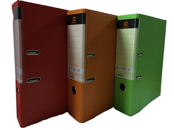 แฟ้ม 2 ห่วง ขนาด A4 รุ่น 221A4 วิวบายเดอร์ สีน้ำเงิน ตราช้าง