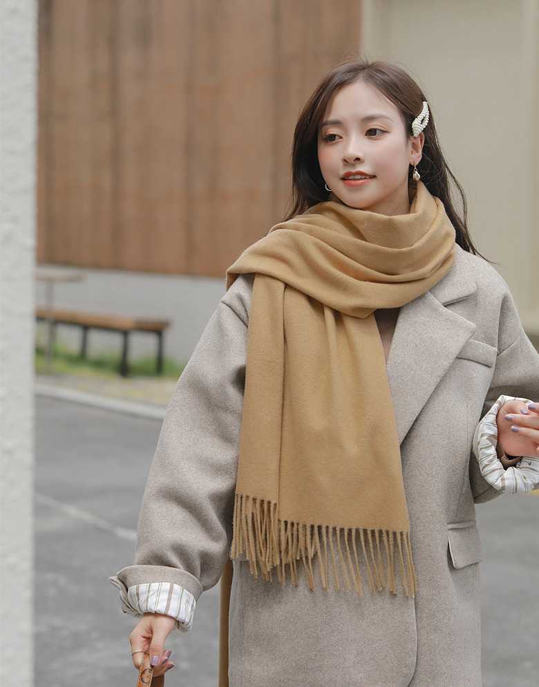 Wool Scarf for winter ผ้าพันคอกันหนาวขนสัตว์