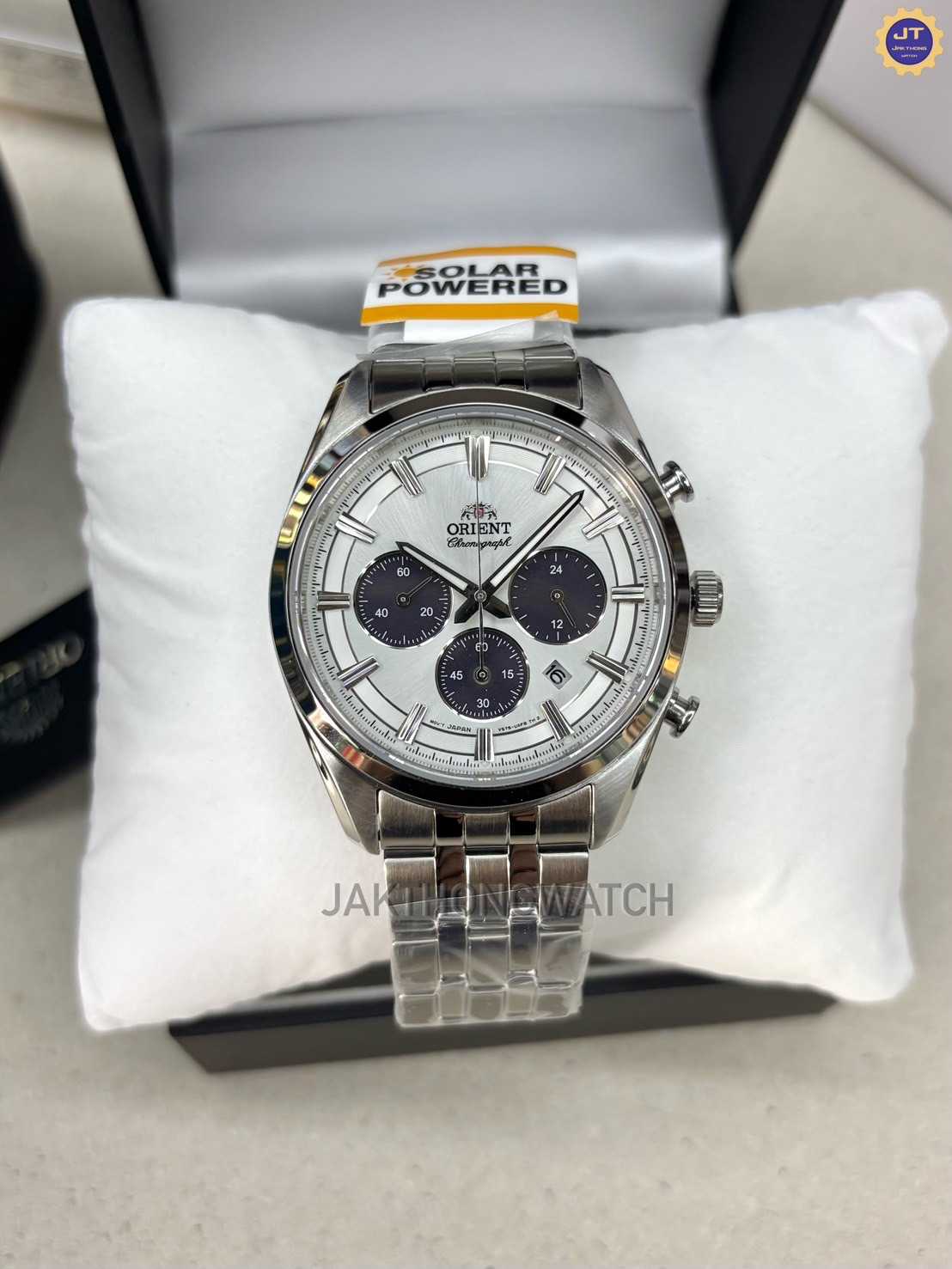 ORIENT Sports Chronograph Solar-Powered นาฬิกาข้อมือผู้ชาย รุ่น ORRA-TX0305S