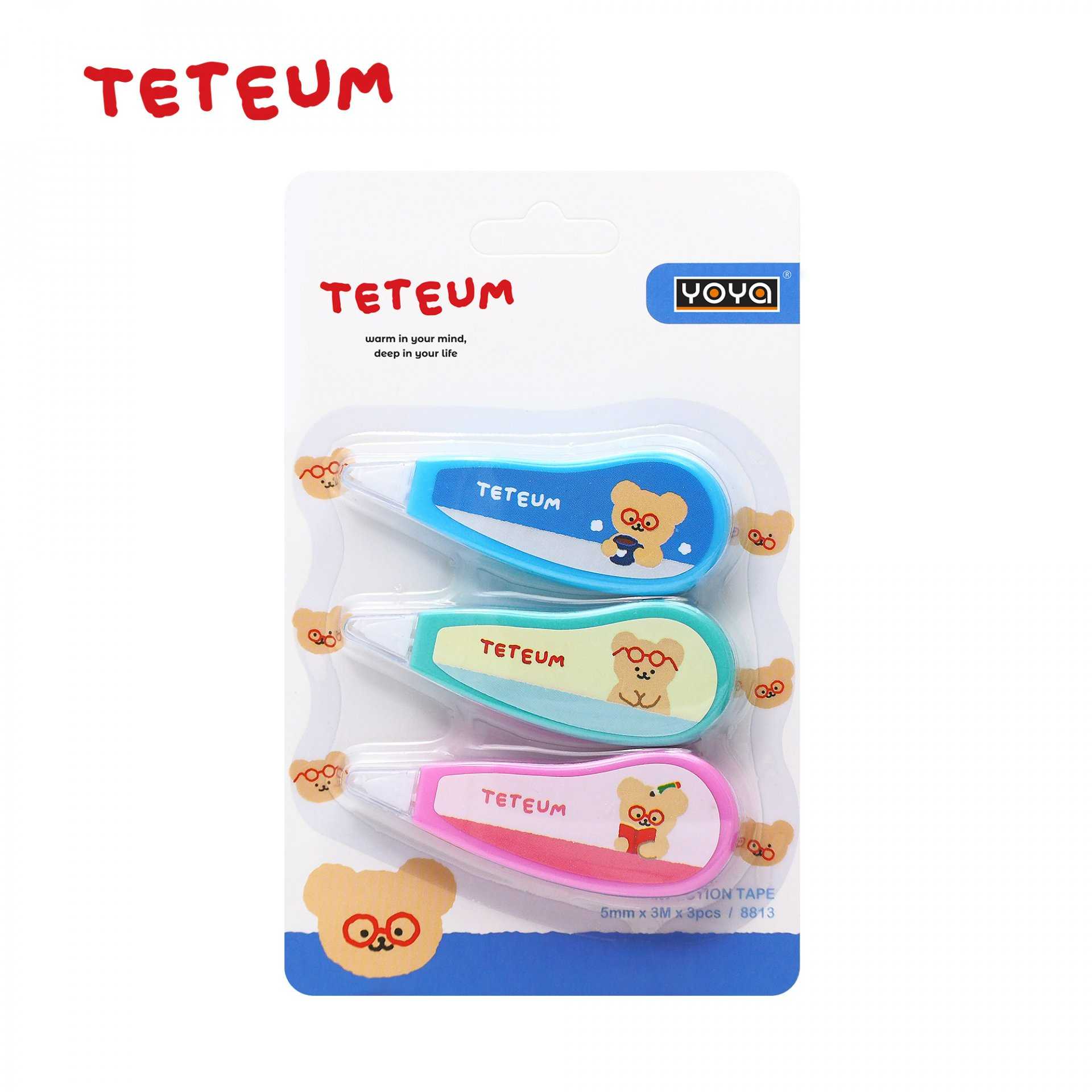 YOYA เทปลบคำผิด TETEUM รุ่น 8813